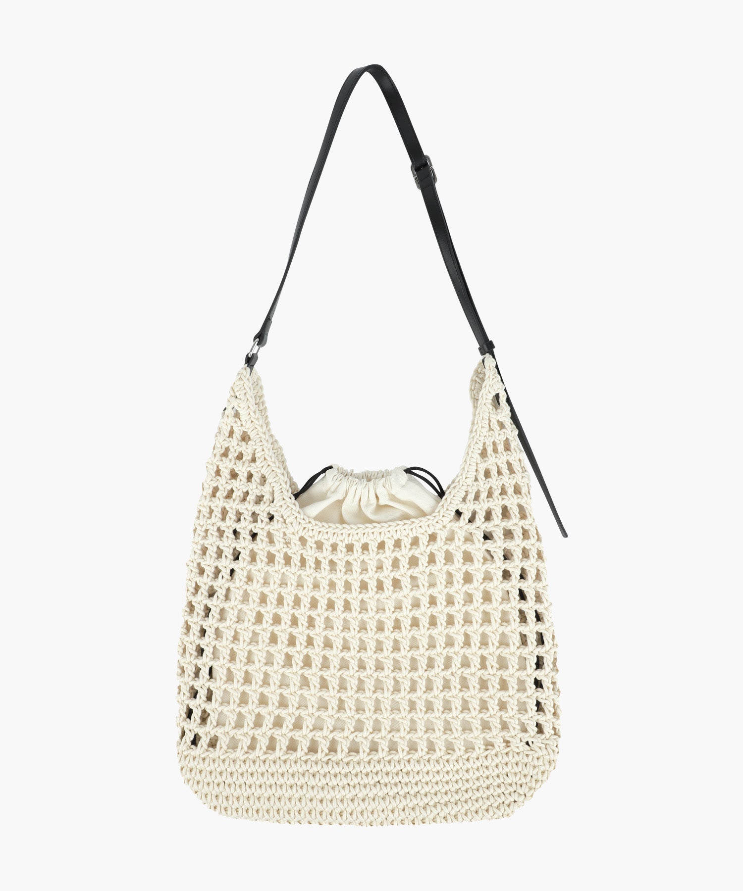 Marithe & Francois Girbaud - Macrame Hobo Bag (Ivory) product image 2 | TRAB K-Fashion Australia
