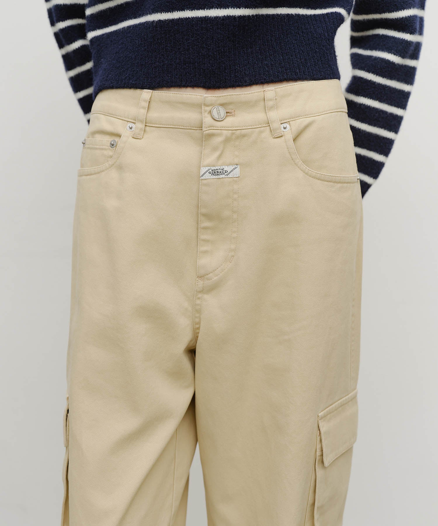 Marithe & Francois Girbaud - Cargo Pants (Beige) product image 2 | TRAB K-Fashion Australia
