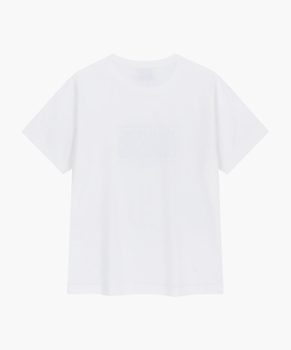 Marithe & Francois Girbaud - Classic Logo Tee (White) product image 2 | TRAB K-Fashion Australia
