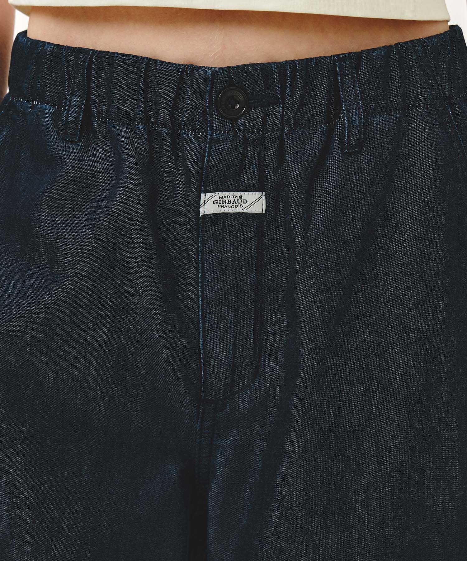 Marithe & Francois Girbaud - Summer Wide Fit Denim Pants (Indigo) product image 2 | TRAB K-Fashion Australia