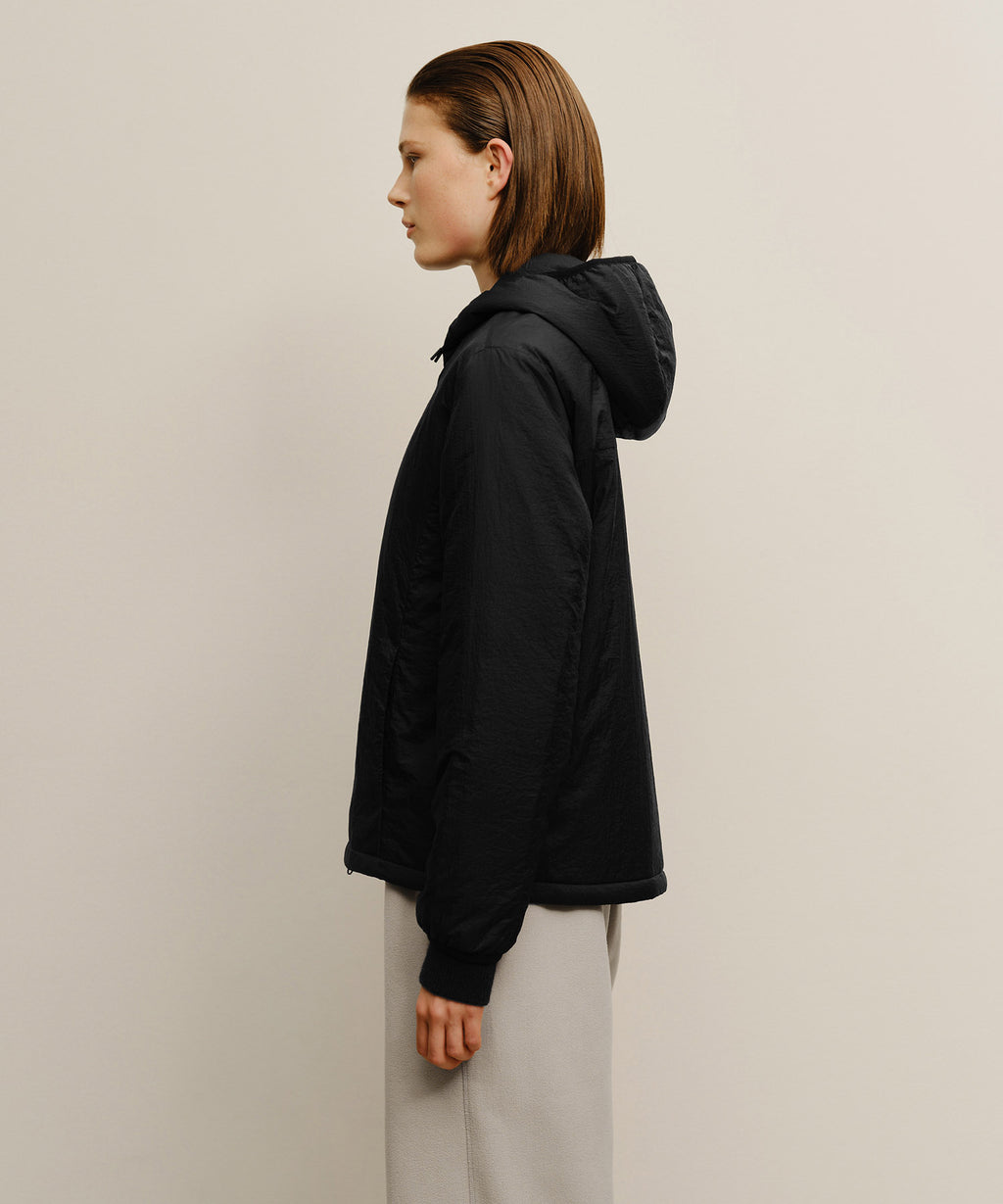 Marithe & Francois Girbaud - Marithe Sport Hooded Padded Jacket (Black) product image 2 | TRAB K-Fashion Australia