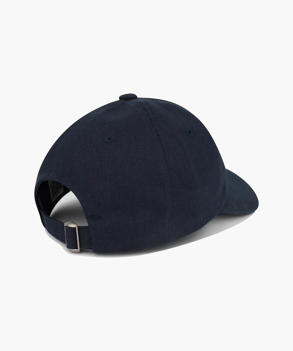 Marithe & Francois Girbaud - Chain Embroidery Flat Brim Cap (Navy) product image 2 | TRAB K-Fashion Australia