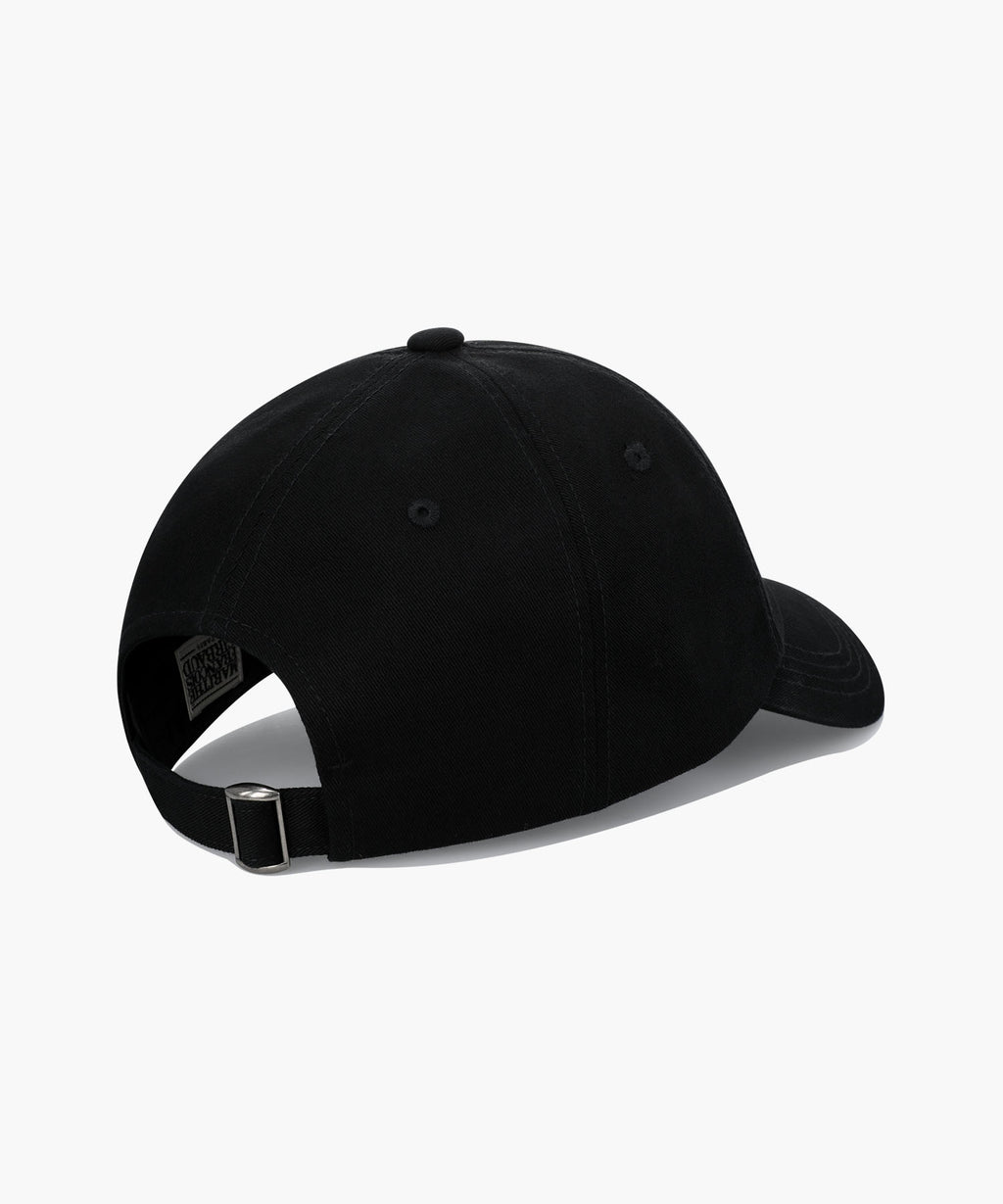 Marithe & Francois Girbaud - Lettering Logo Ball Cap (Black) product image 2 | TRAB K-Fashion Australia