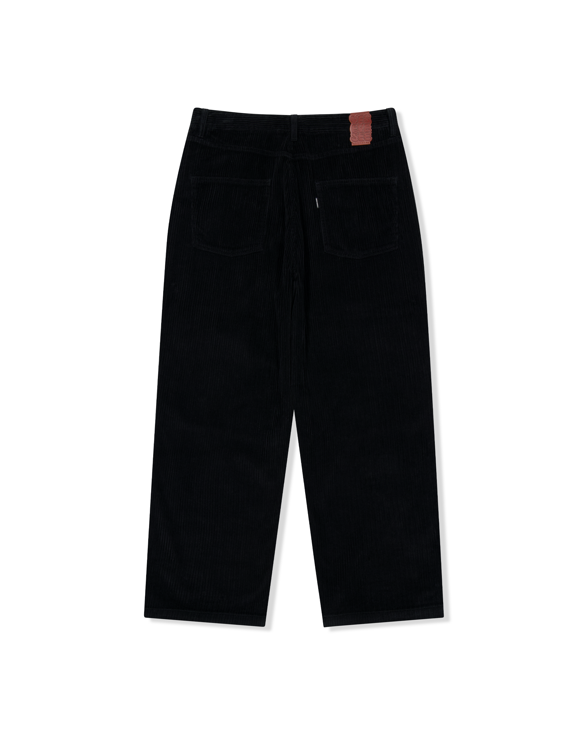 yeseyesee - Double Knee Corduroy Pants (Black) product image 2 | TRAB K-Fashion Australia