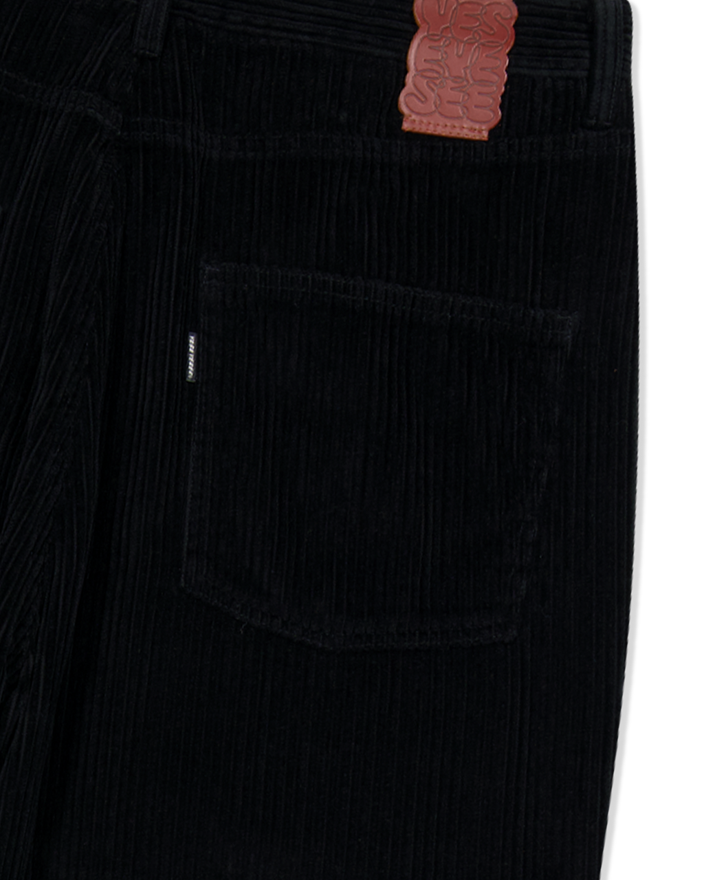 yeseyesee - Double Knee Corduroy Pants (Black) product image 6 | TRAB K-Fashion Australia
