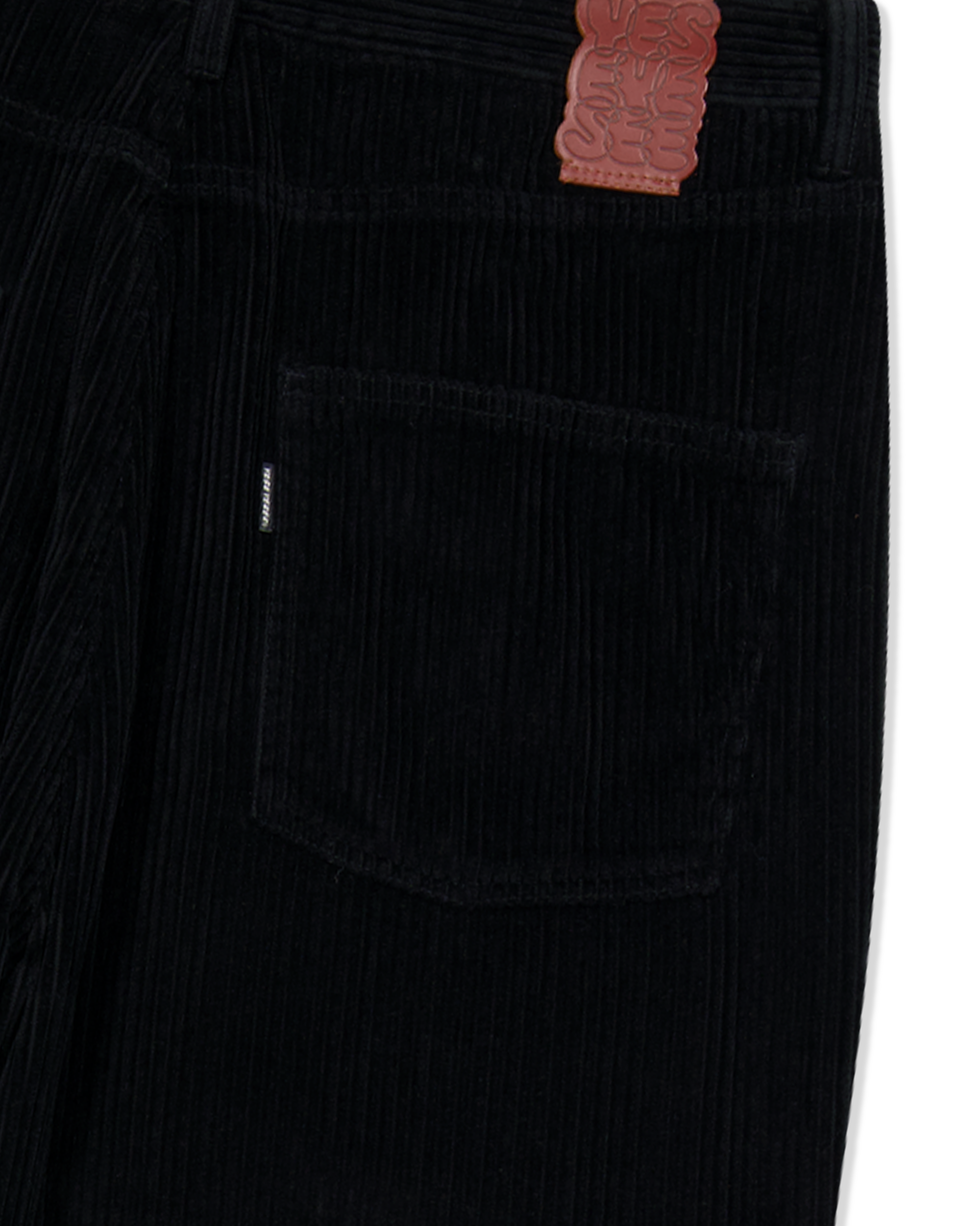 yeseyesee - Double Knee Corduroy Pants (Black) product image 6 | TRAB K-Fashion Australia