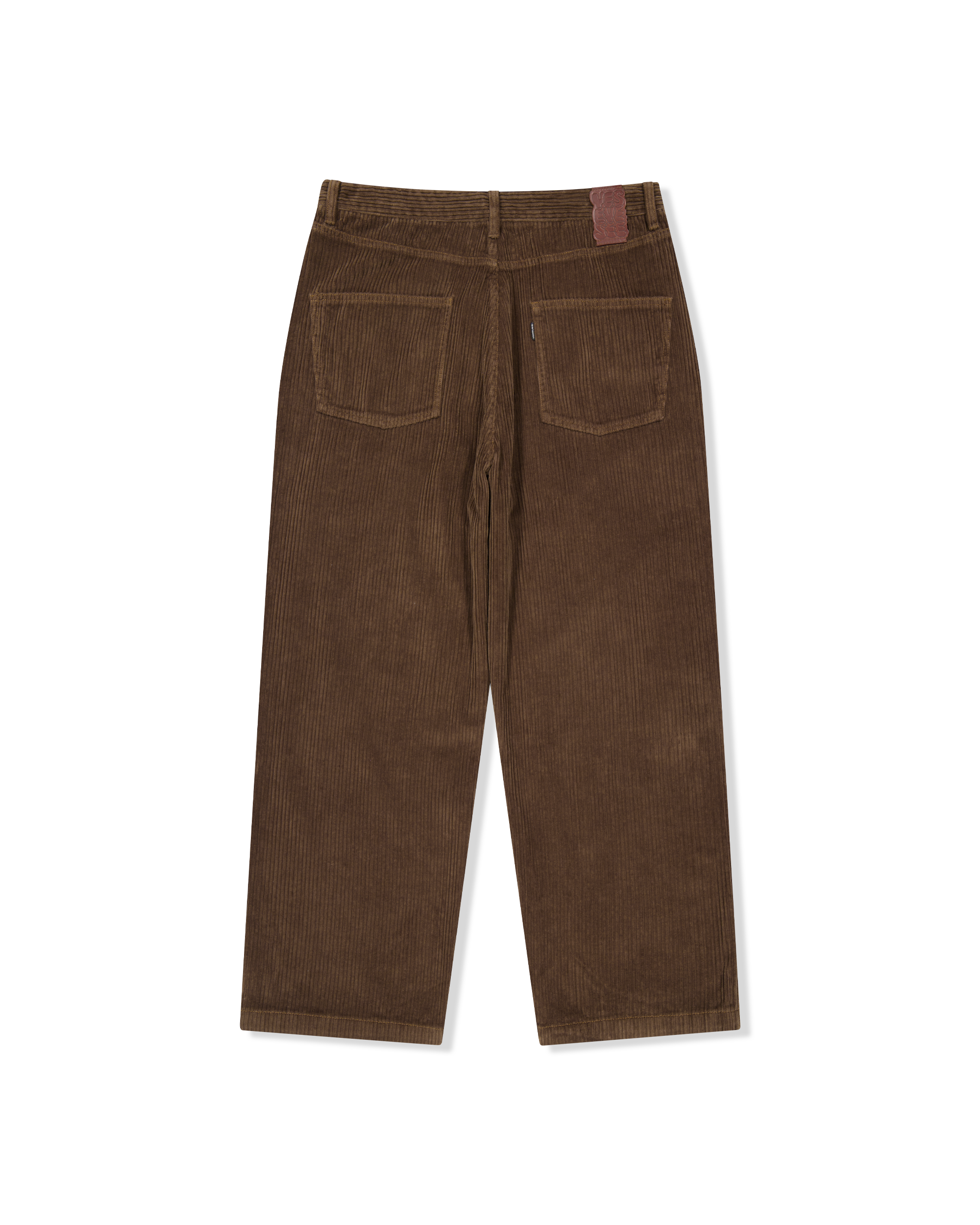 yeseyesee - Double Knee Corduroy Pants (Dark Brown) product image 2 | TRAB K-Fashion Australia