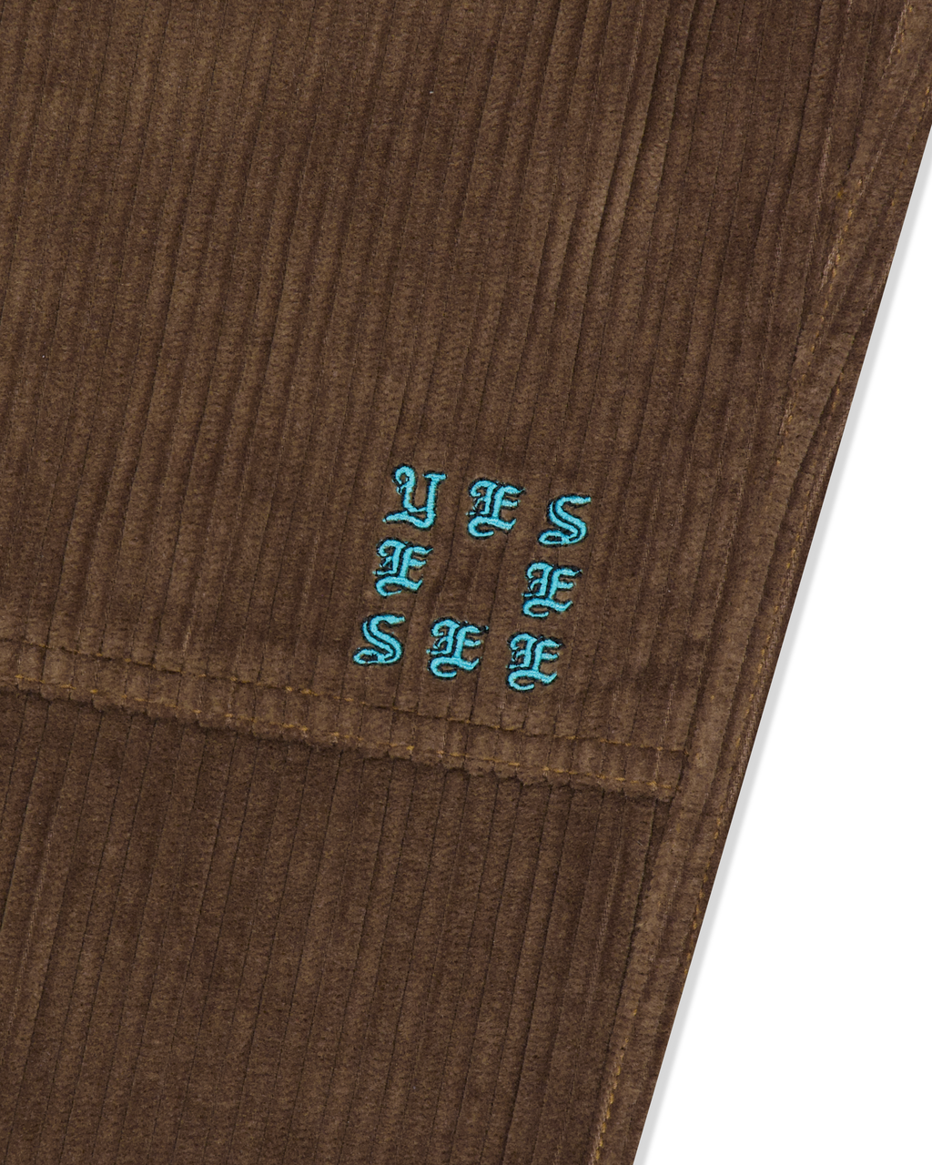 yeseyesee - Double Knee Corduroy Pants (Dark Brown) product image 3 | TRAB K-Fashion Australia