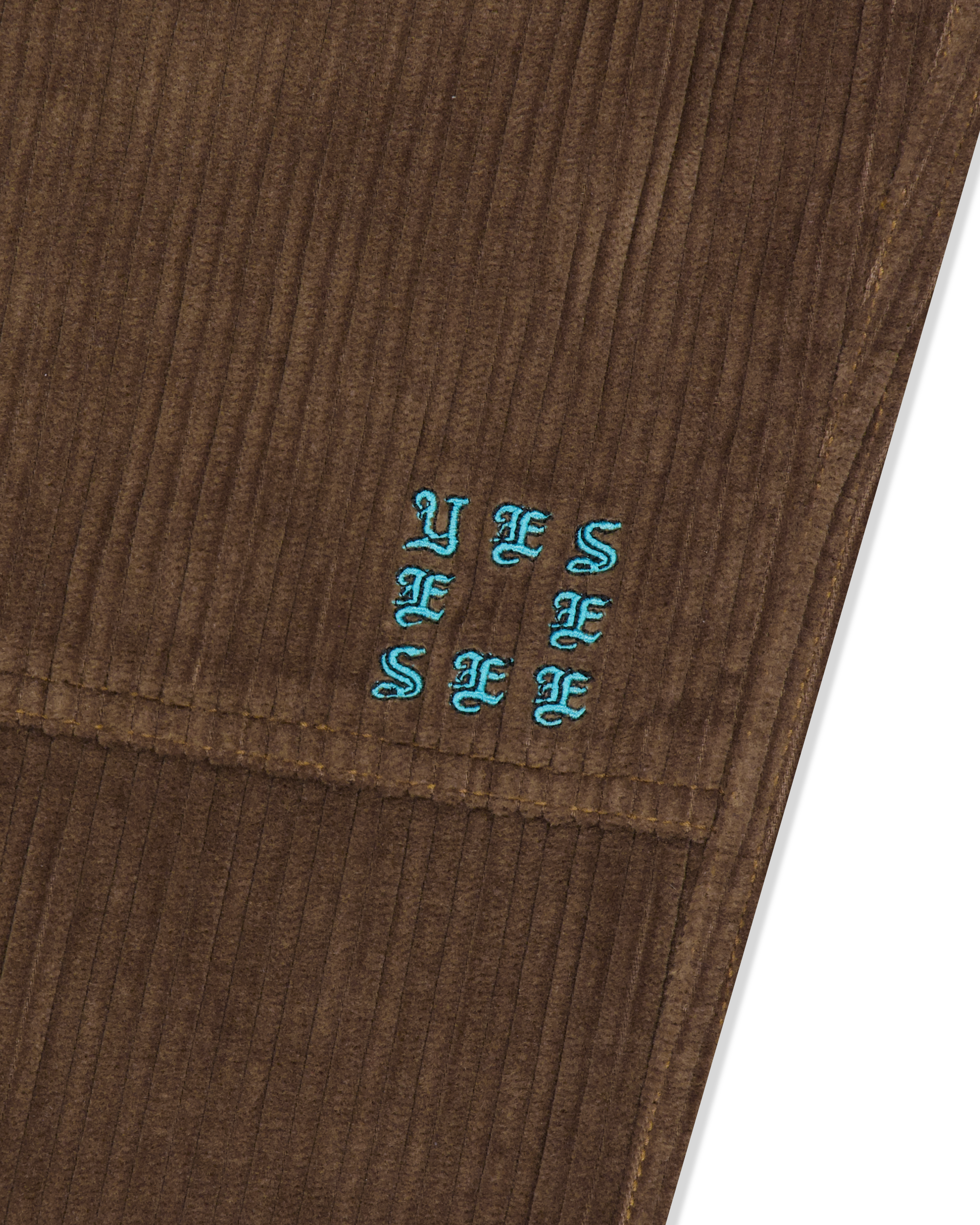 yeseyesee - Double Knee Corduroy Pants (Dark Brown) product image 3 | TRAB K-Fashion Australia