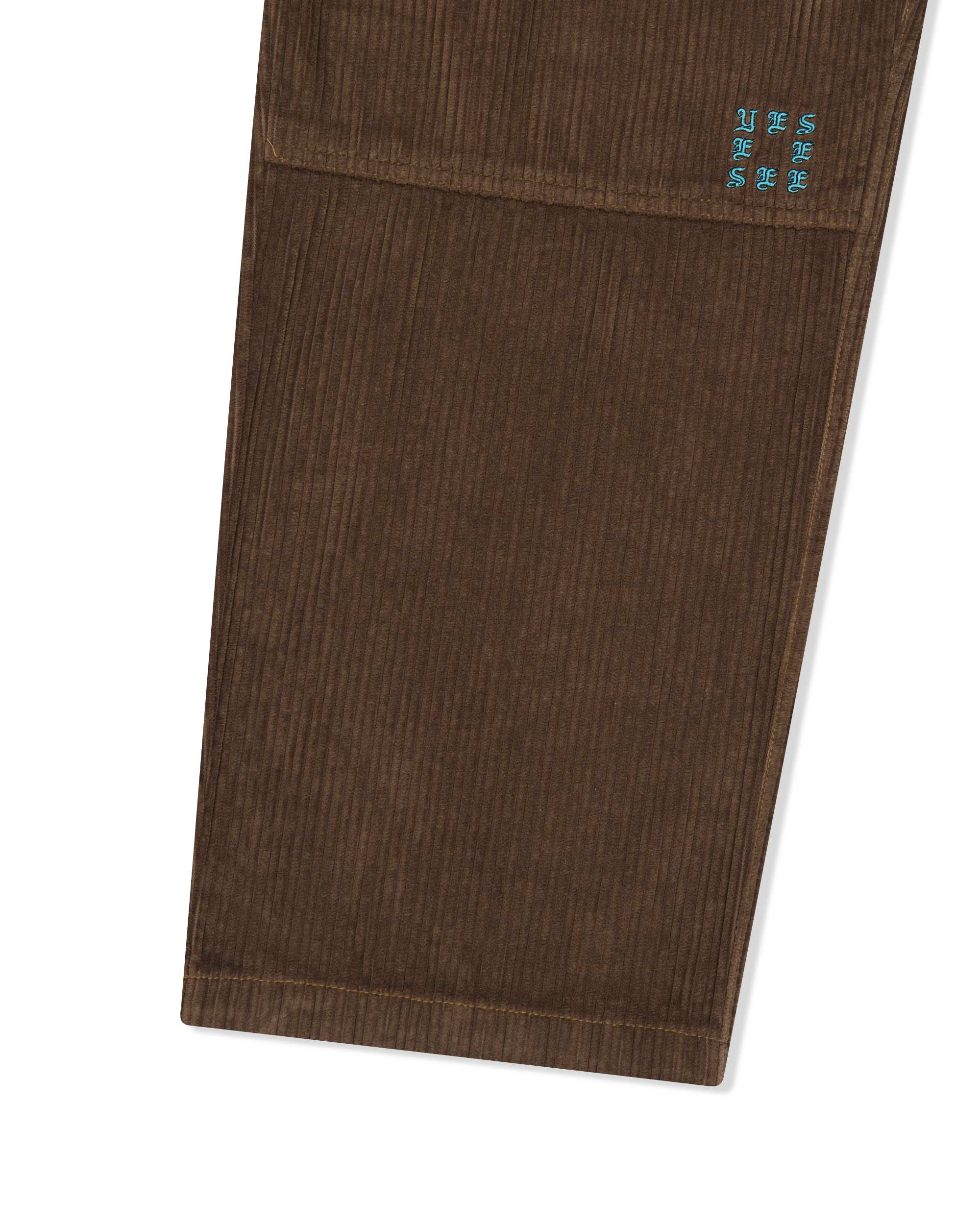 yeseyesee - Double Knee Corduroy Pants (Dark Brown) product image 4 | TRAB K-Fashion Australia