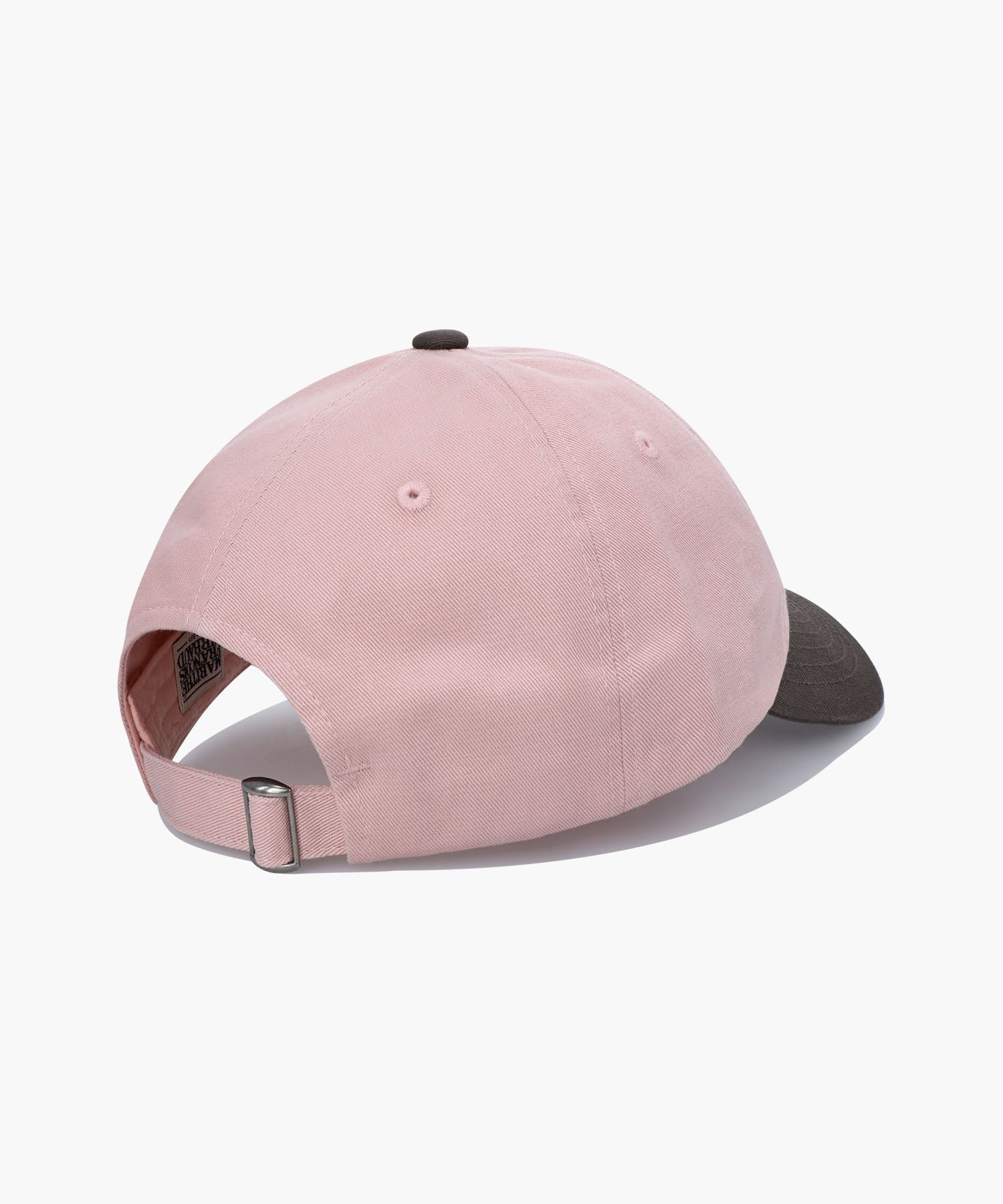 Marithe & Francois Girbaud - Classic Logo 6panel Color Block Cap (Dark Brown) product image 2 | TRAB K-Fashion Australia