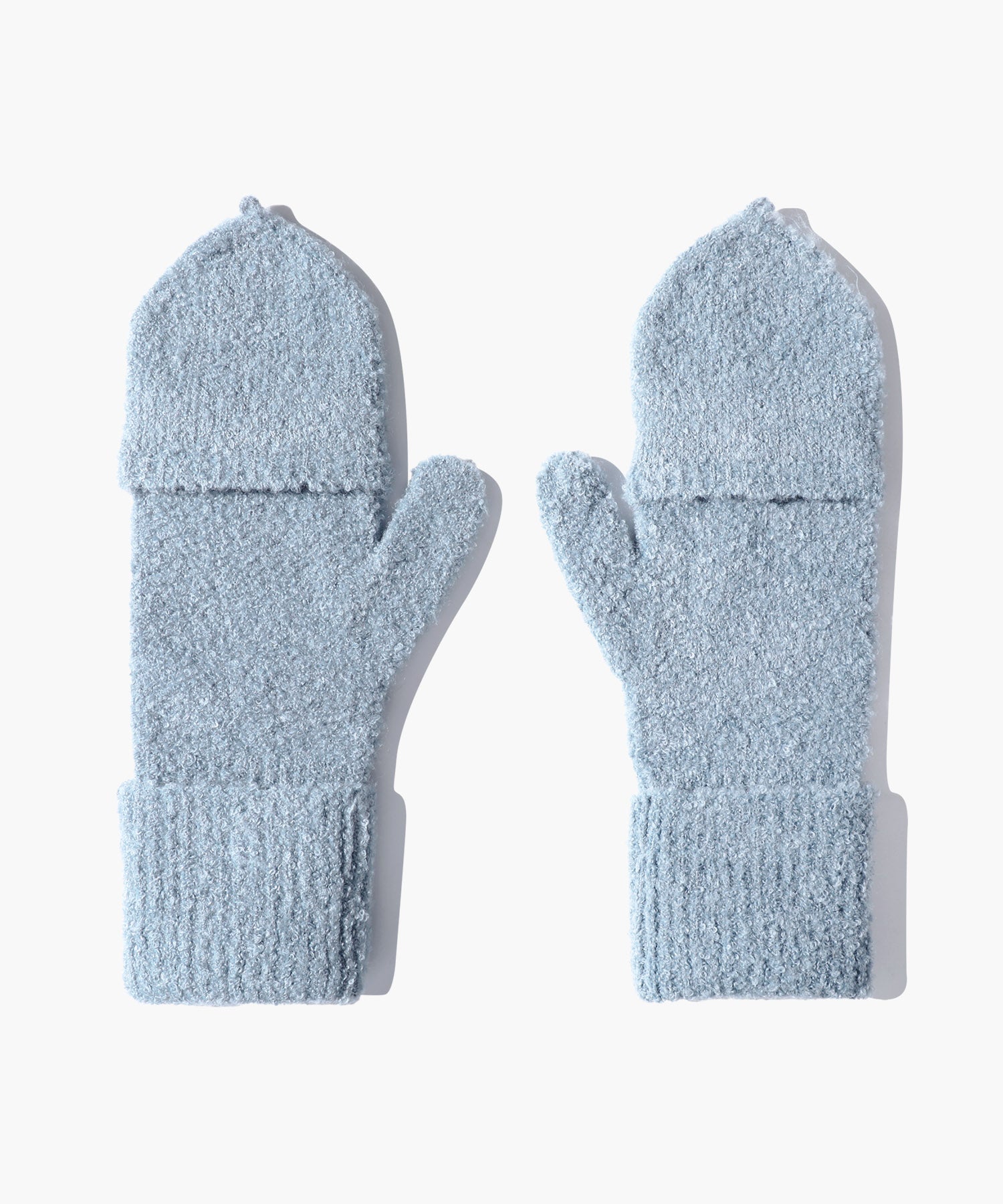 Marithe & Francois Girbaud - Regular Logo Mittens (Ash Blue) product image 2 | TRAB K-Fashion Australia