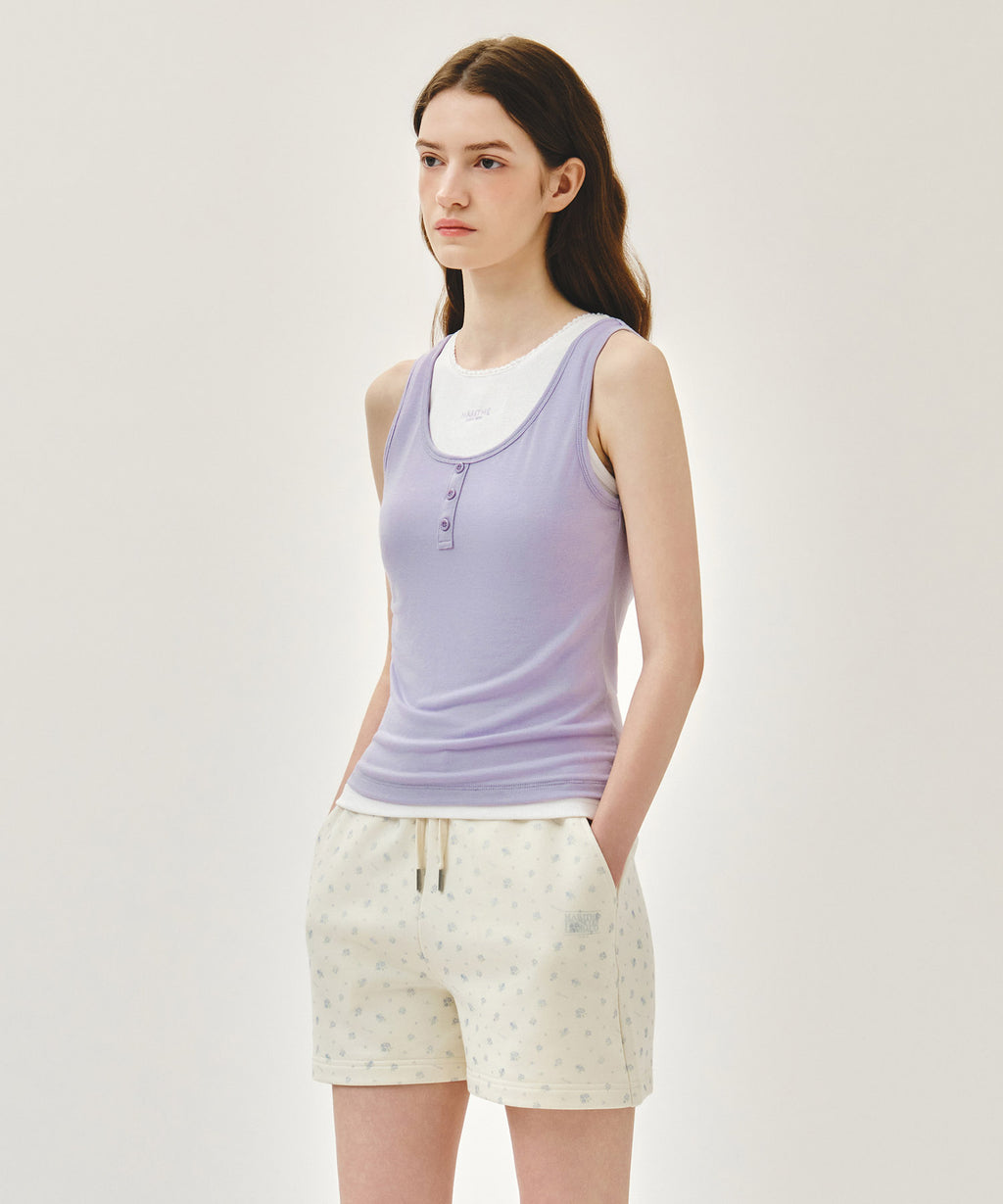 Marithe & Francois Girbaud - Layered Sleeveless (Lavender) product image 2 | TRAB K-Fashion Australia