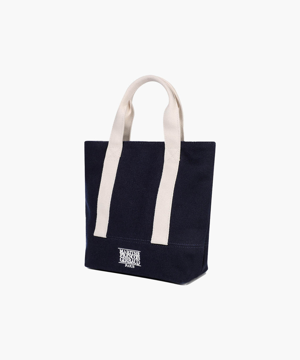 Marithe & Francois Girbaud - Classic Logo Canvas Tote Bag (Navy) product image 2 | TRAB K-Fashion Australia