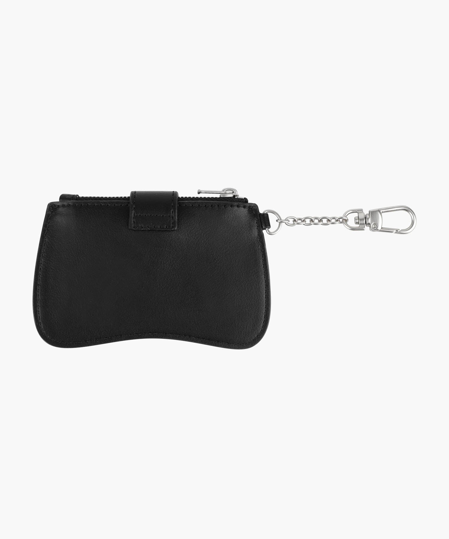 Marithe & Francois Girbaud - Regular Logo Peanut Keyring Wallet (Black) product image 2 | TRAB K-Fashion Australia
