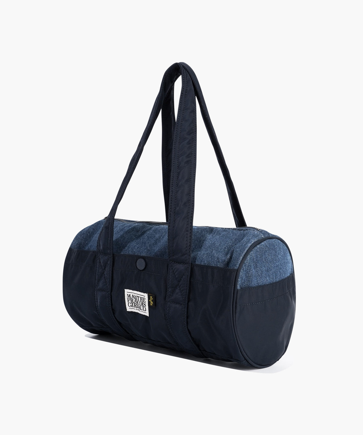 Marithe & Francois Girbaud - Marithe X Alpha Industries Classic Logo Nylon Duffle Bag (Navy) product image 2 | TRAB K-Fashion Australia