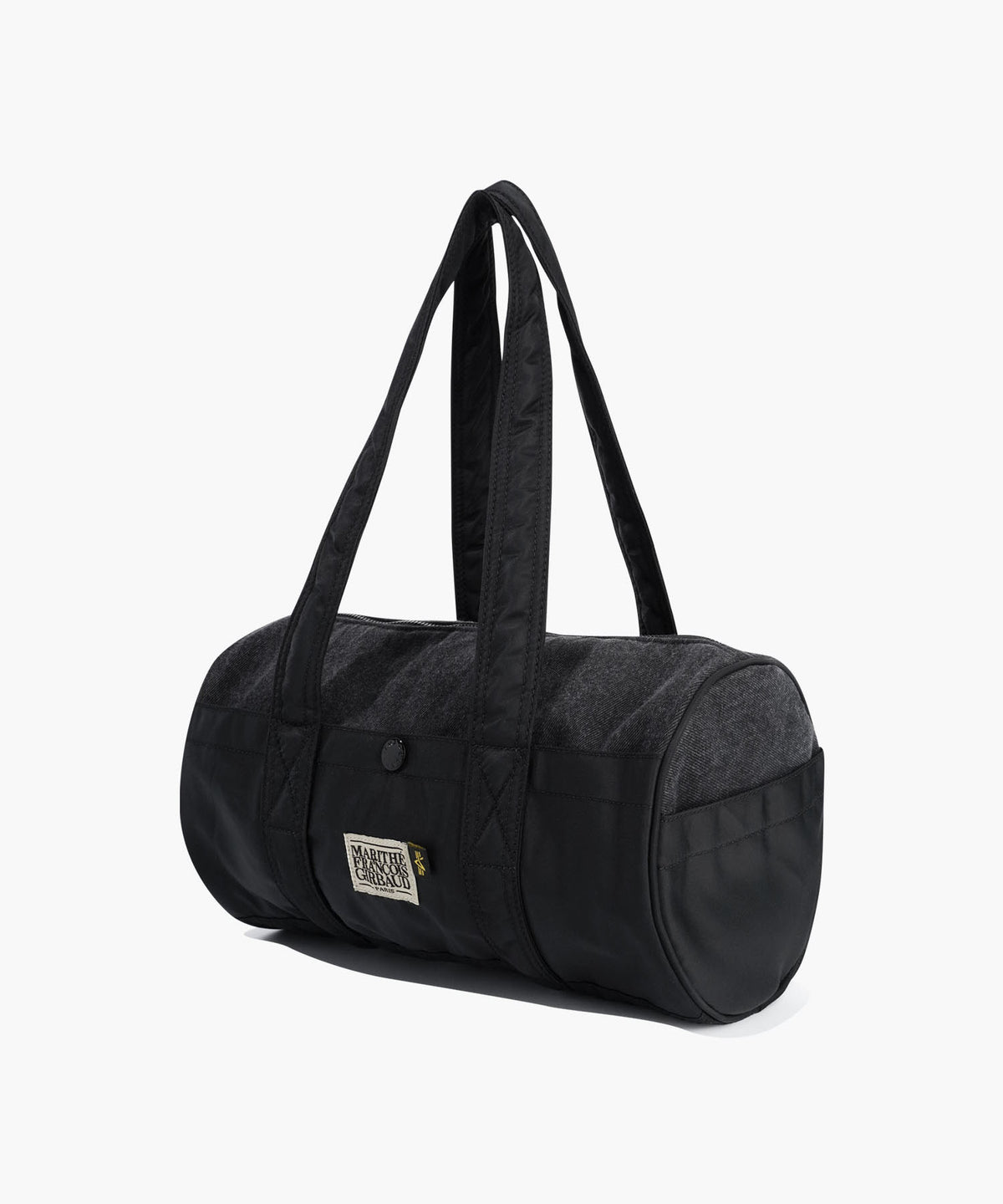 Marithe & Francois Girbaud - Marithe X Alpha Industries Classic Logo Nylon Duffle Bag (Black) product image 2 | TRAB K-Fashion Australia