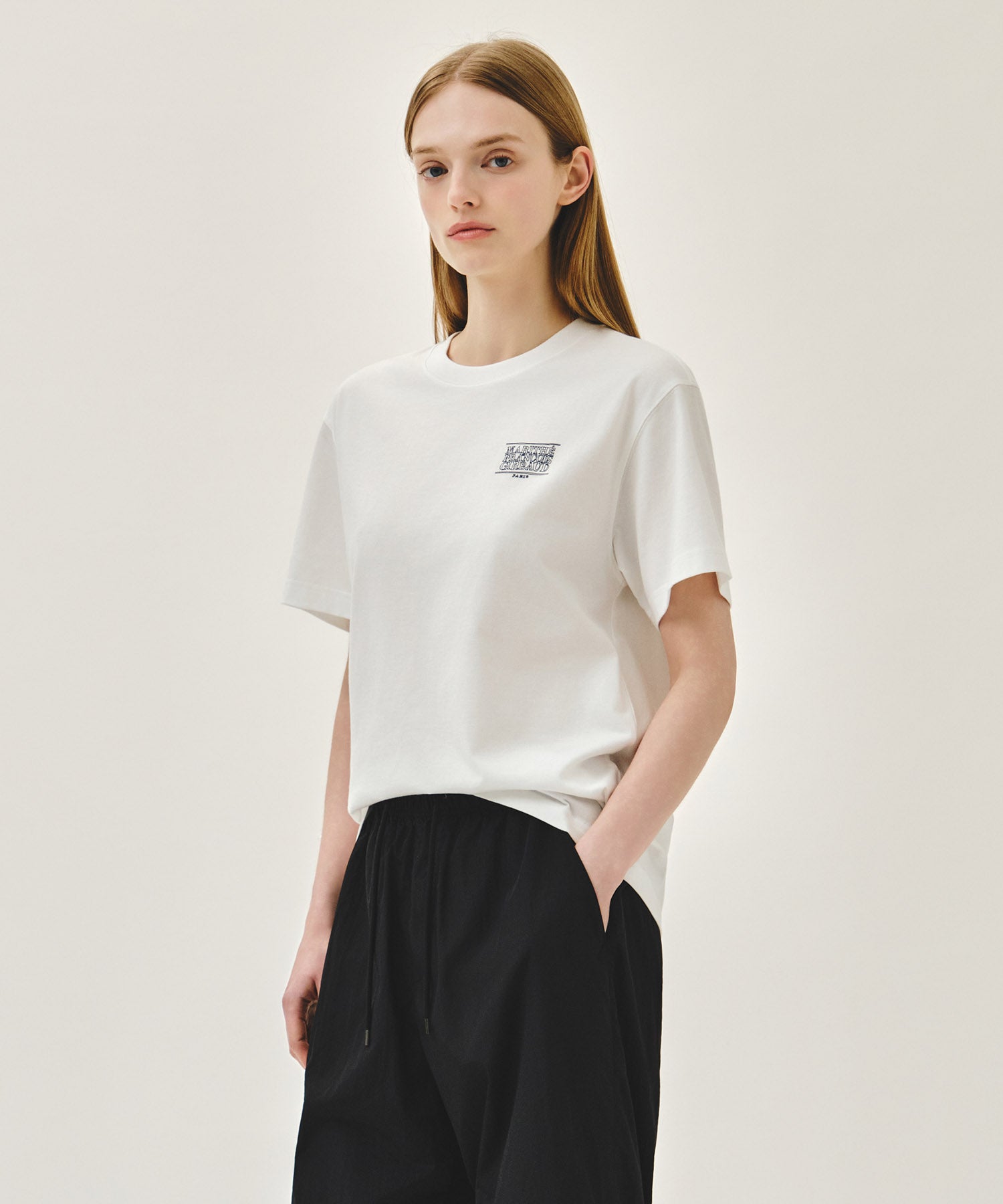 Marithe & Francois Girbaud - Doodle Bear Tee (White/Beige) product image 2 | TRAB K-Fashion Australia