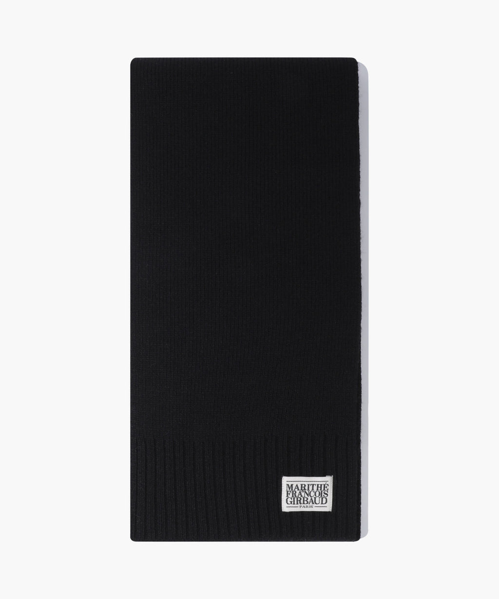 Marithe & Francois Girbaud - Classic Logo Muffler (Black) product image 2 | TRAB K-Fashion Australia