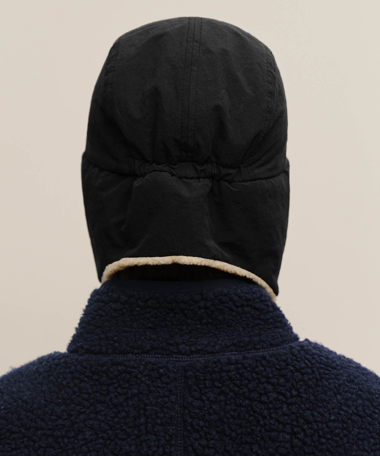 Marithe & Francois Girbaud - Marithe Sport Reversible Earflap Cap (Black) product image 2 | TRAB K-Fashion Australia