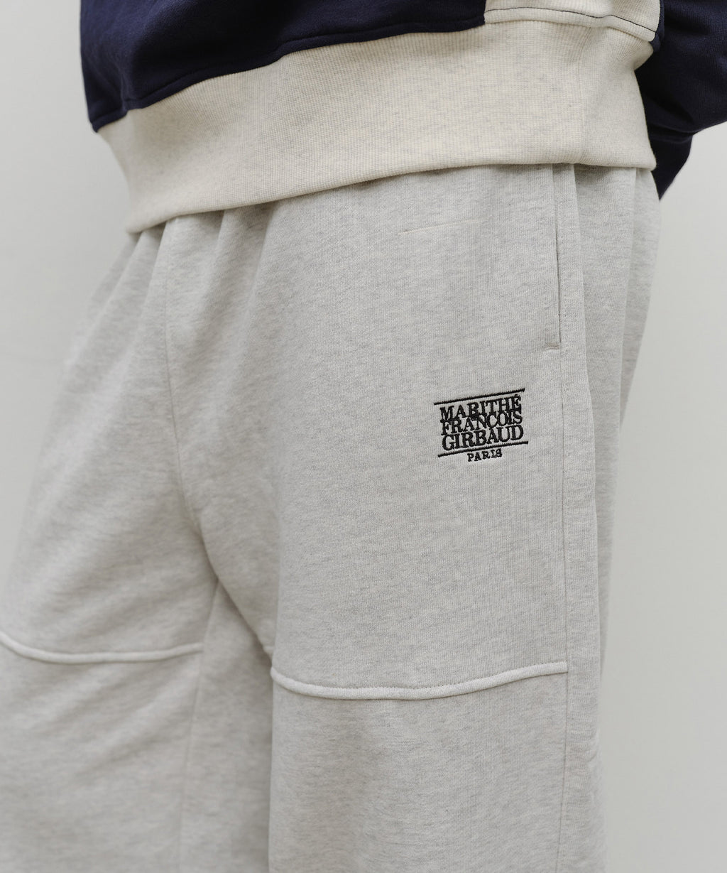 Marithe & Francois Girbaud - Classic Logo Sweat Pants (Light Heather Gray) product image 2 | TRAB K-Fashion Australia