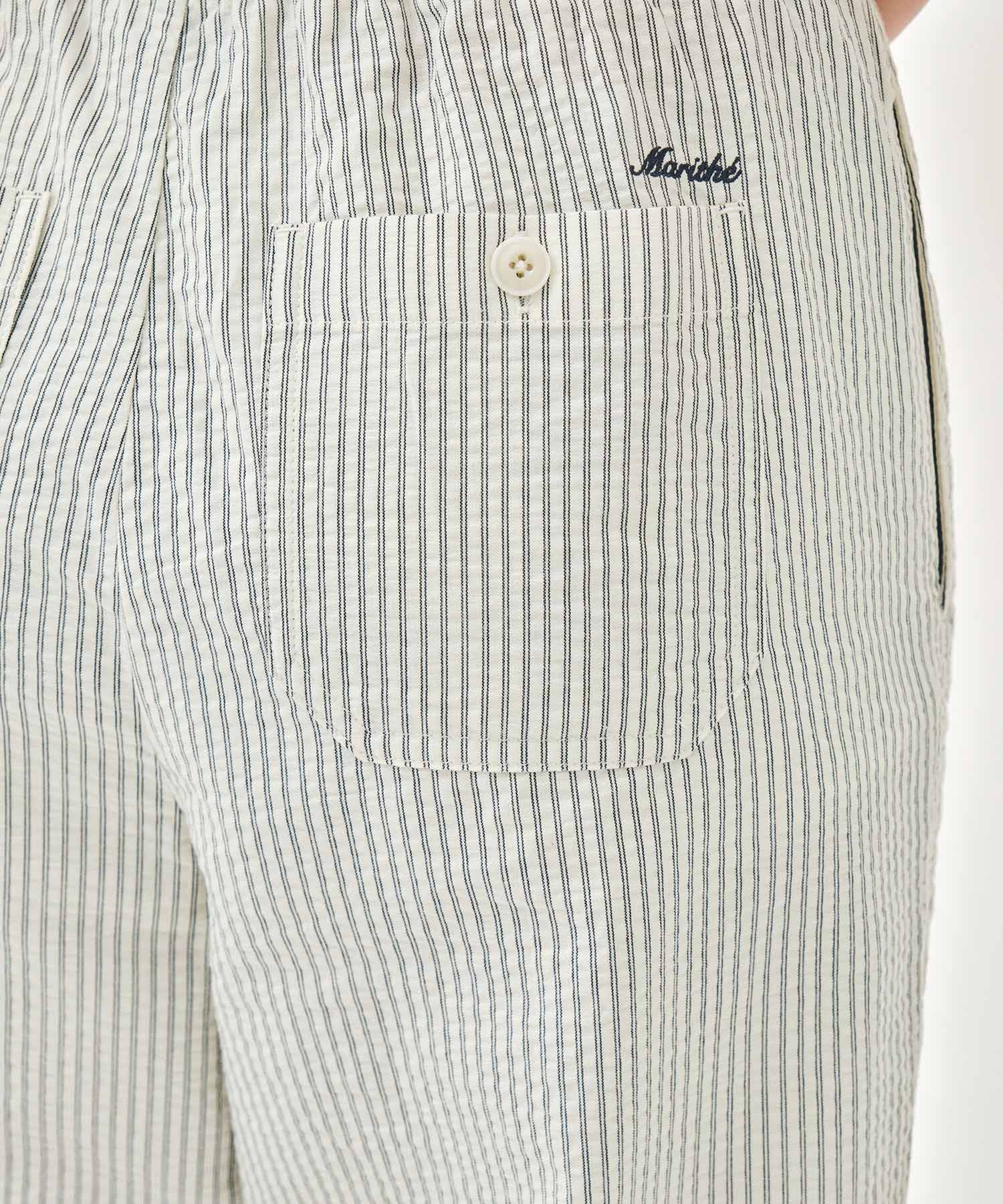 Marithe & Francois Girbaud - Marine Easy Pants (Stripe) product image 5 | TRAB K-Fashion Australia