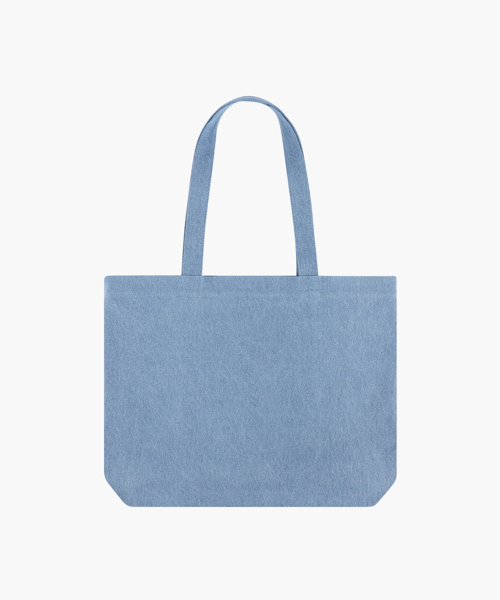 Marithe & Francois Girbaud - Lemon Classic Logo Eco Bag (Blue) product image 2 | TRAB K-Fashion Australia