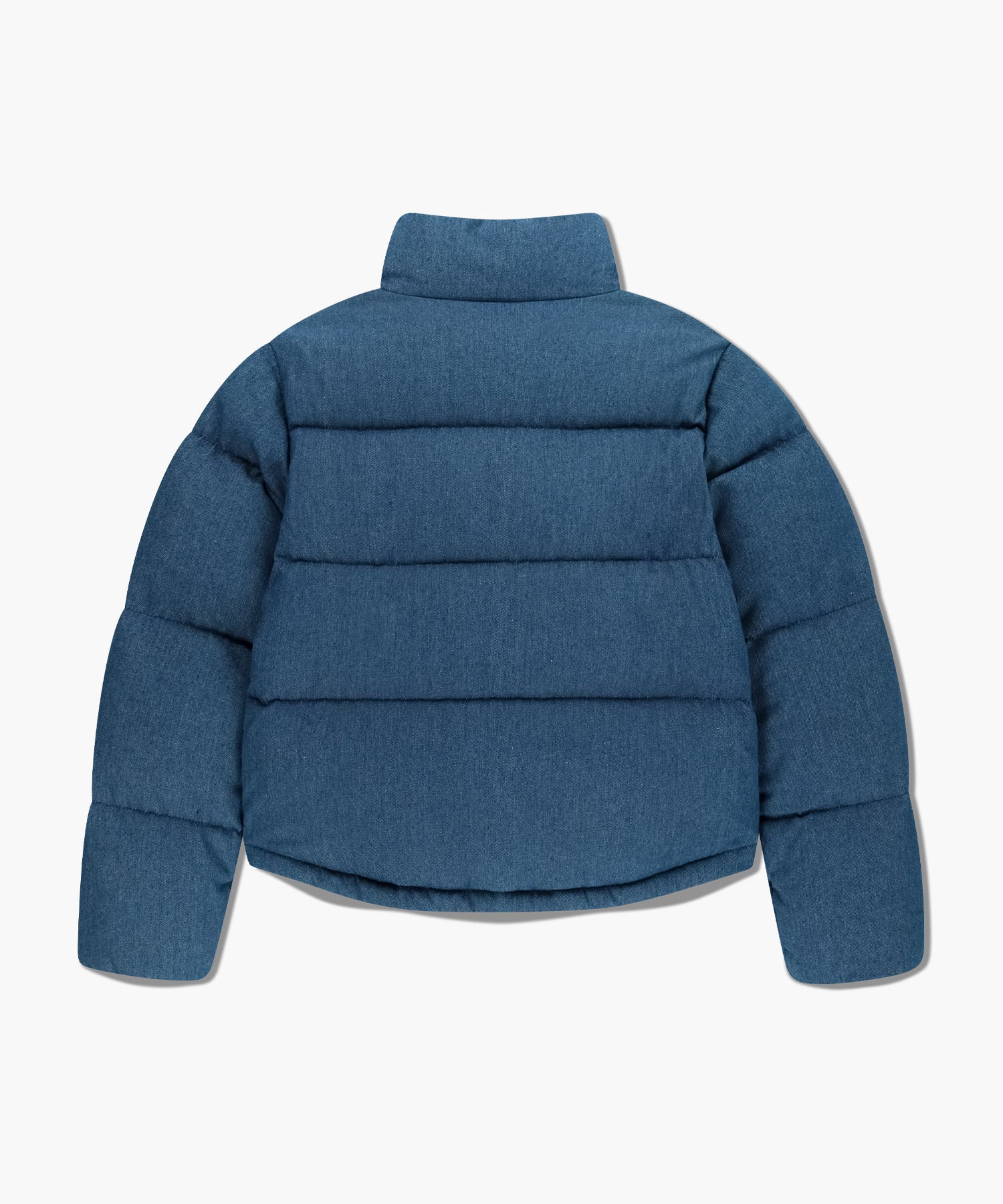 Marithe & Francois Girbaud - Denim Crop Down Jacket (Blue) product image 6 | TRAB K-Fashion Australia
