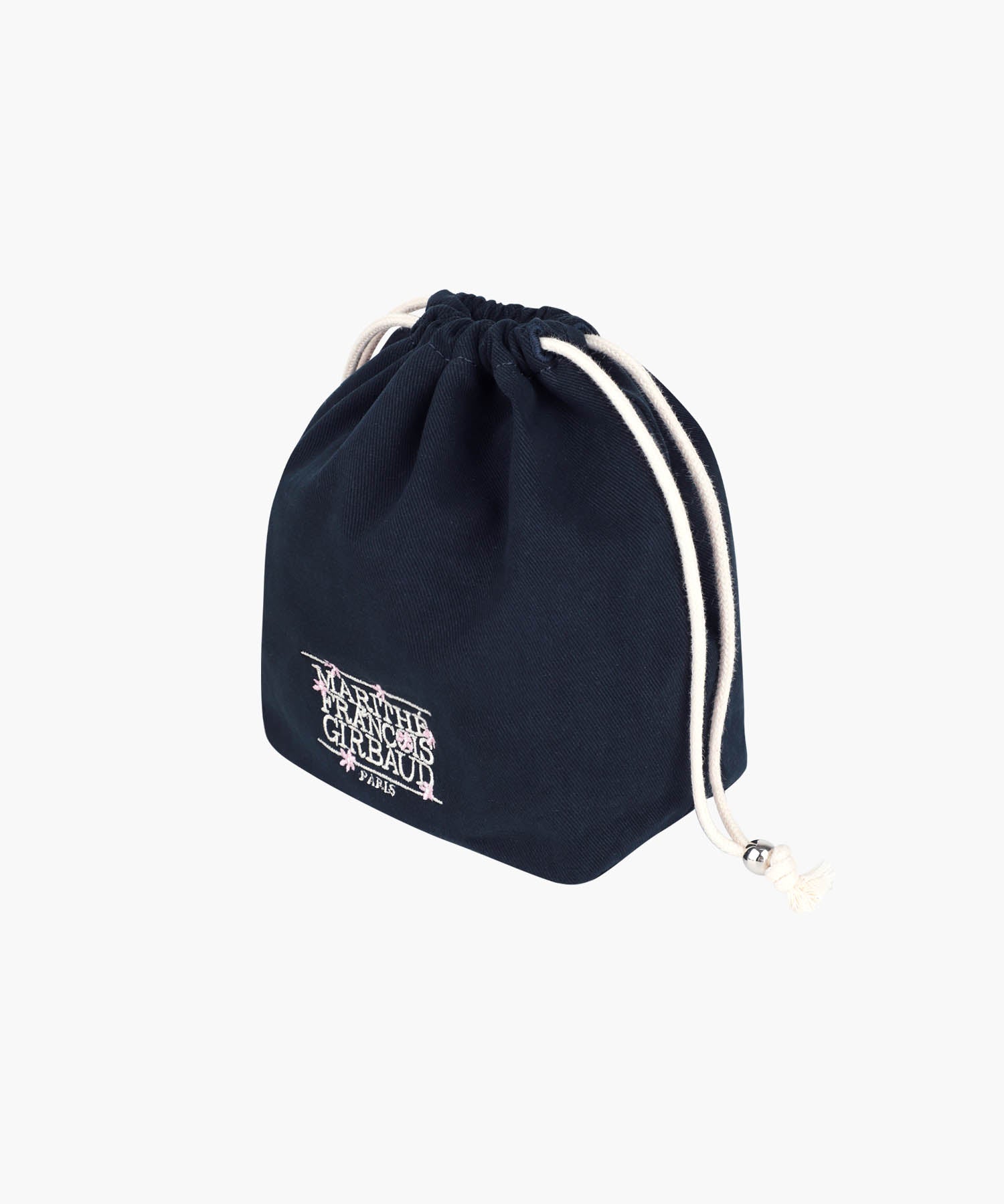 Marithe & Francois Girbaud - Flower Classic Logo String Pouch (Navy) product image 2 | TRAB K-Fashion Australia