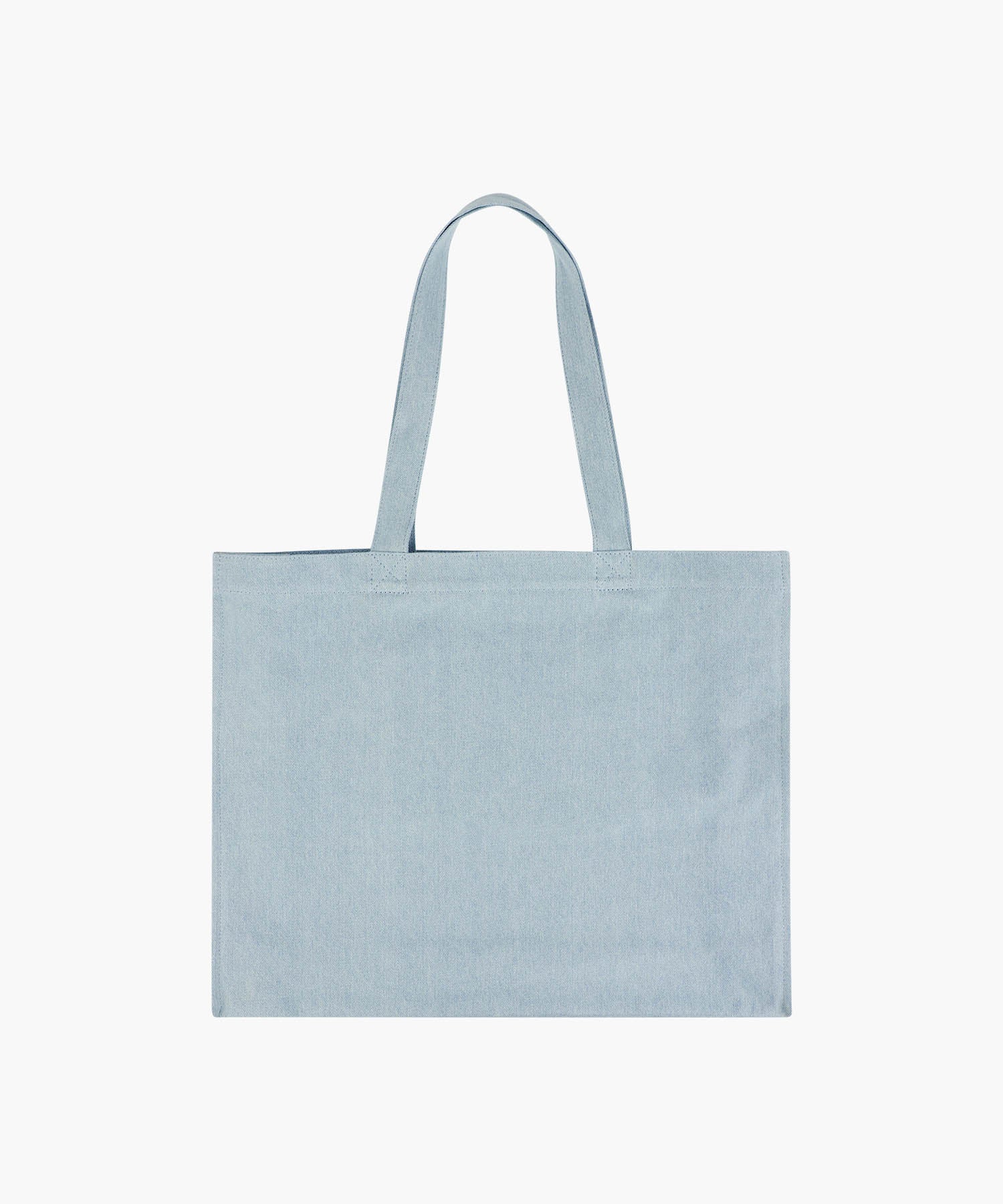 Marithe & Francois Girbaud - Drawing Classic Logo Denim Eco Bag (Light Blue) product image 2 | TRAB K-Fashion Australia