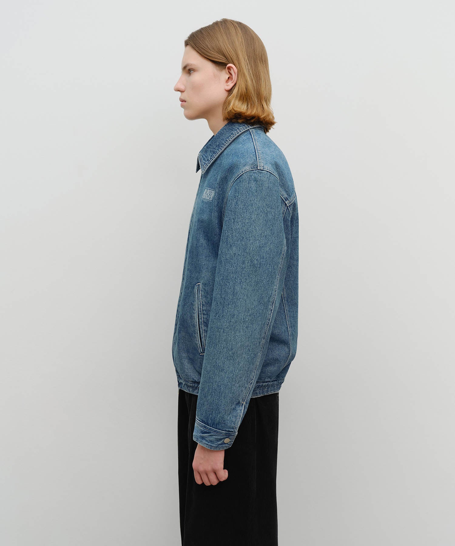 Marithe & Francois Girbaud - Denim Blouson Jacket (Blue) product image 6 | TRAB K-Fashion Australia
