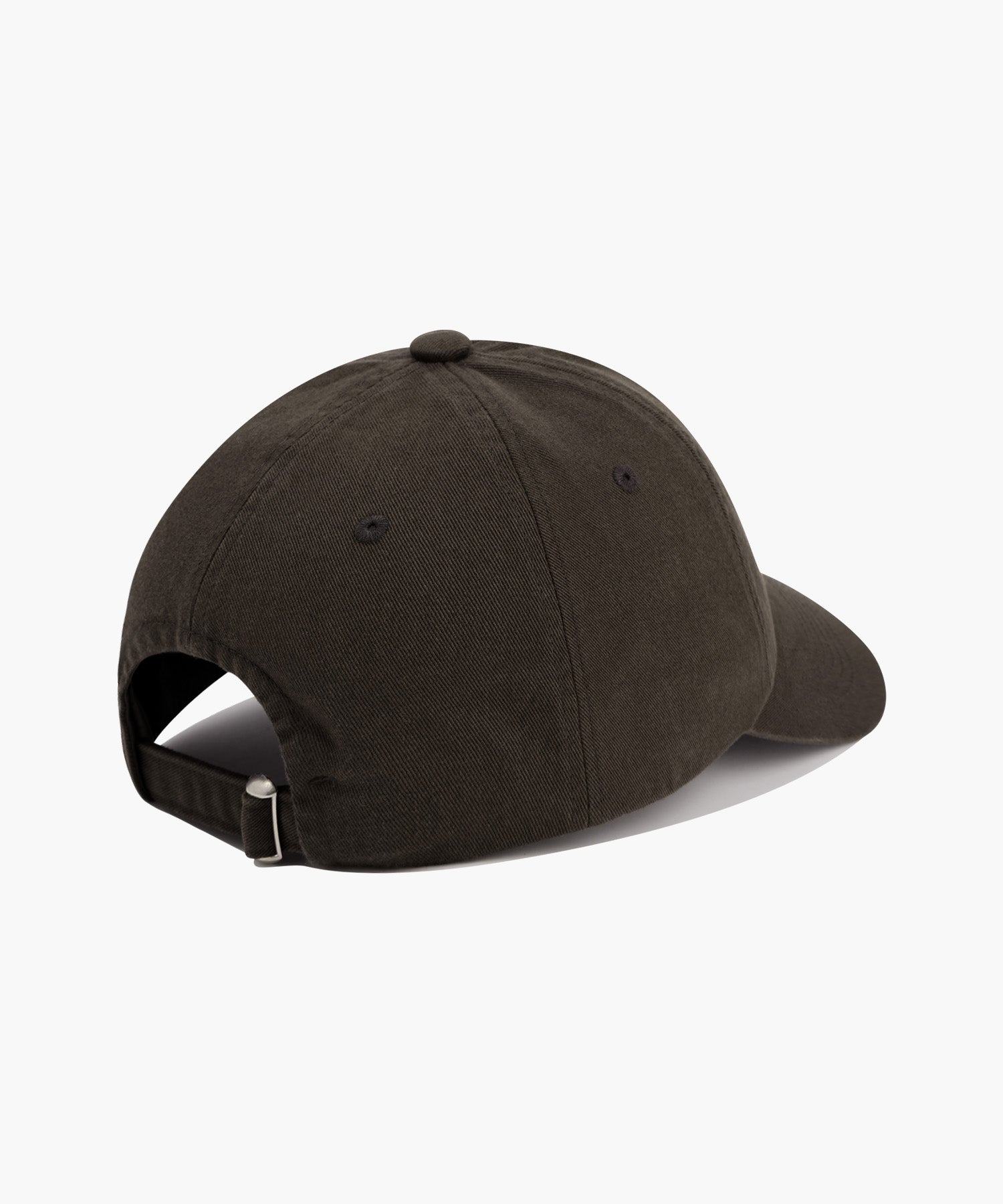 Marithe & Francois Girbaud - Classic Logo Flower Stitched Cap (Dark Brown) product image 2 | TRAB K-Fashion Australia