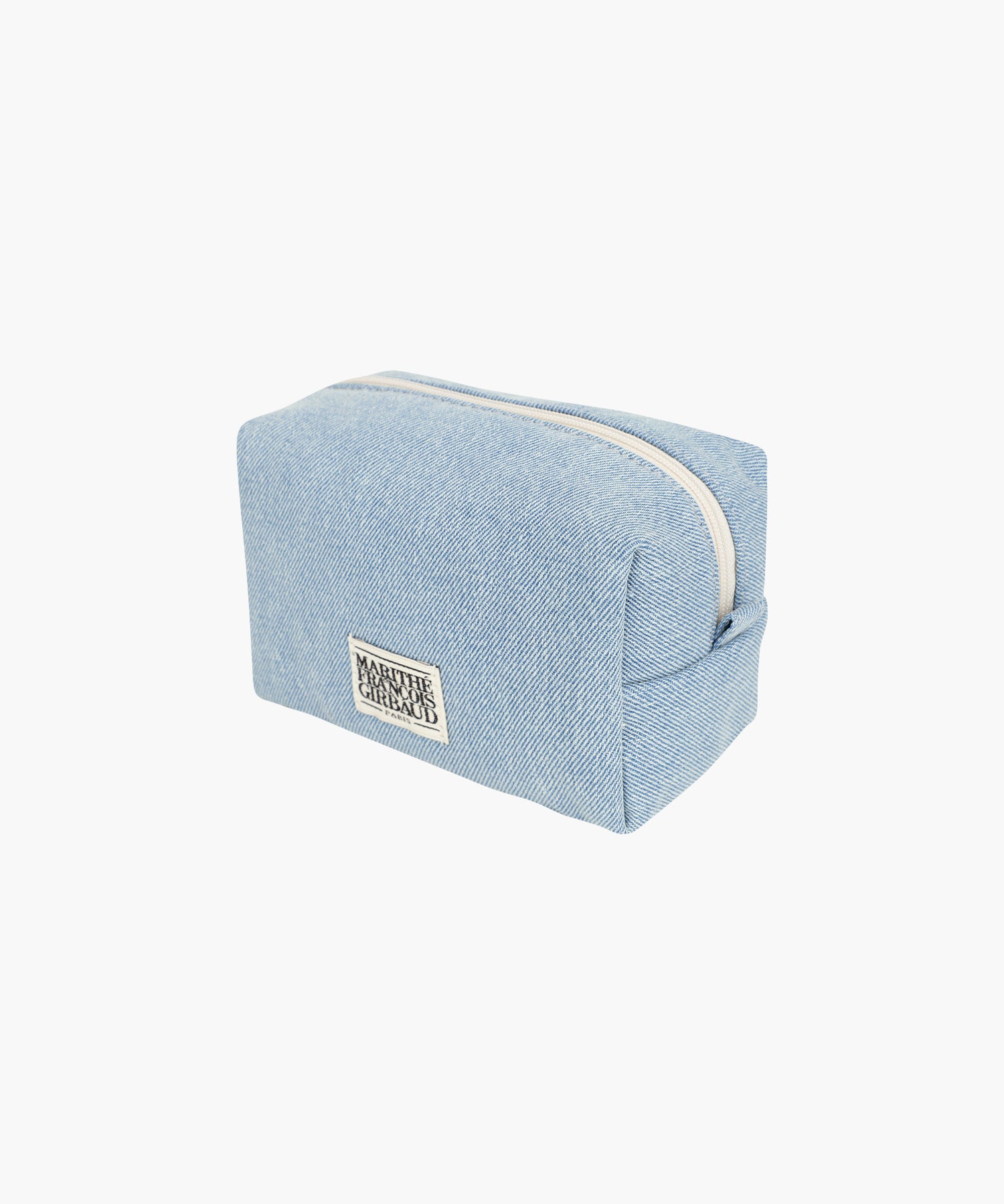 Marithe & Francois Girbaud - Classic Logo Denim Pouch (Light Blue) product image 2 | TRAB K-Fashion Australia