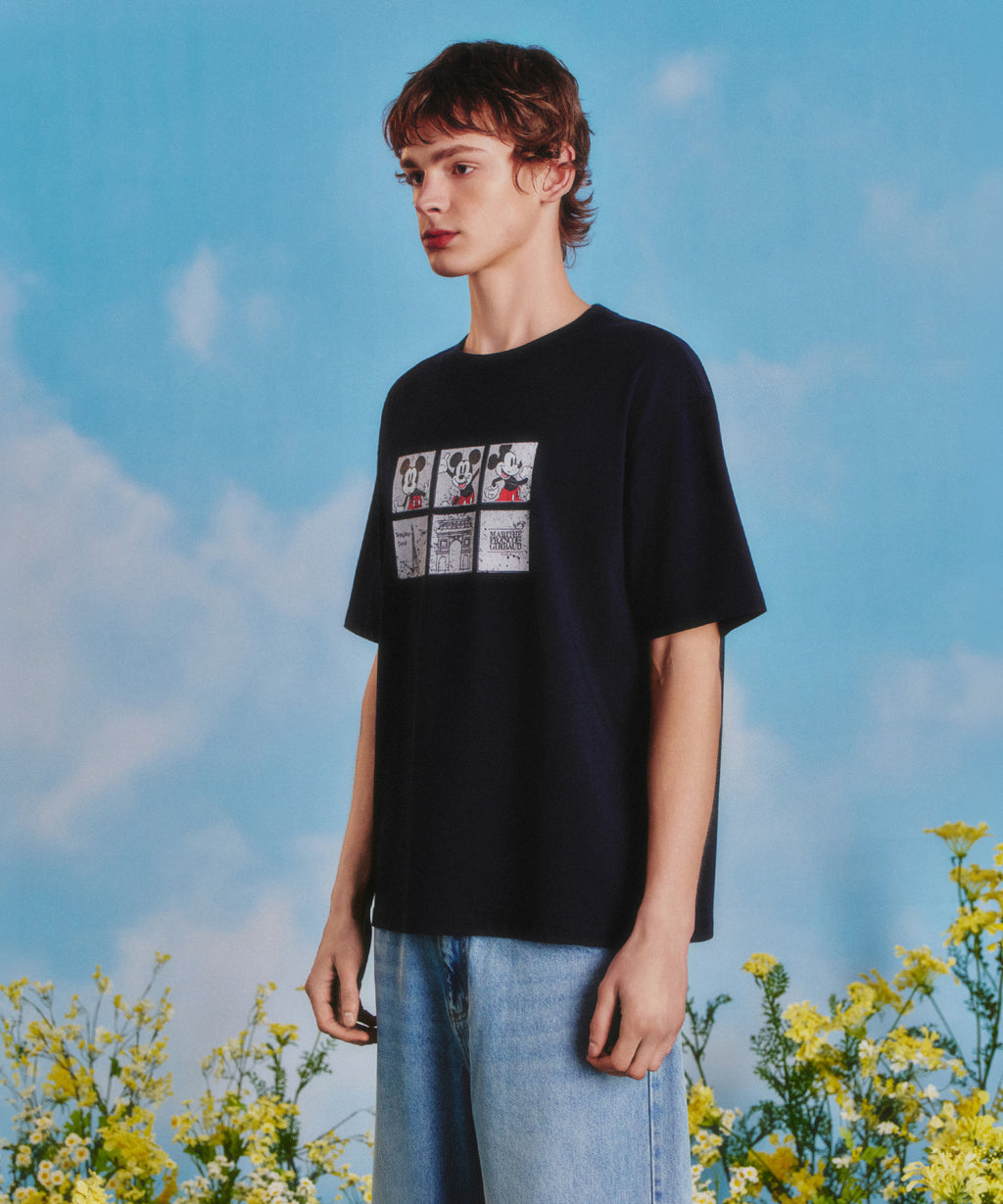 Marithe & Francois Girbaud - Mickey_filmstrip Tee (Navy) product image 2 | TRAB K-Fashion Australia
