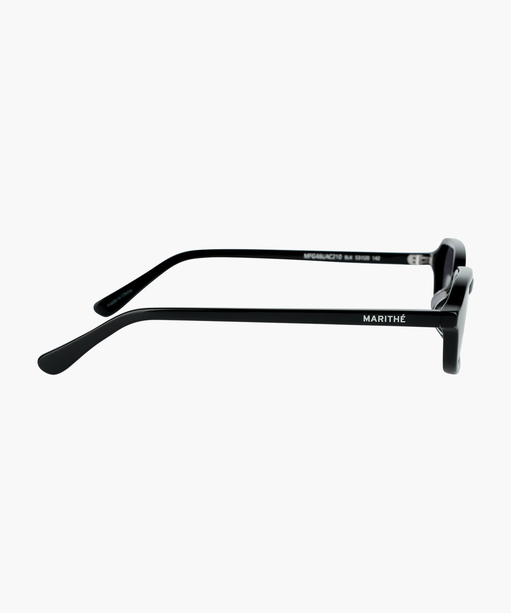 Marithe & Francois Girbaud - Square Sunglasses (Black) product image 2 | TRAB K-Fashion Australia
