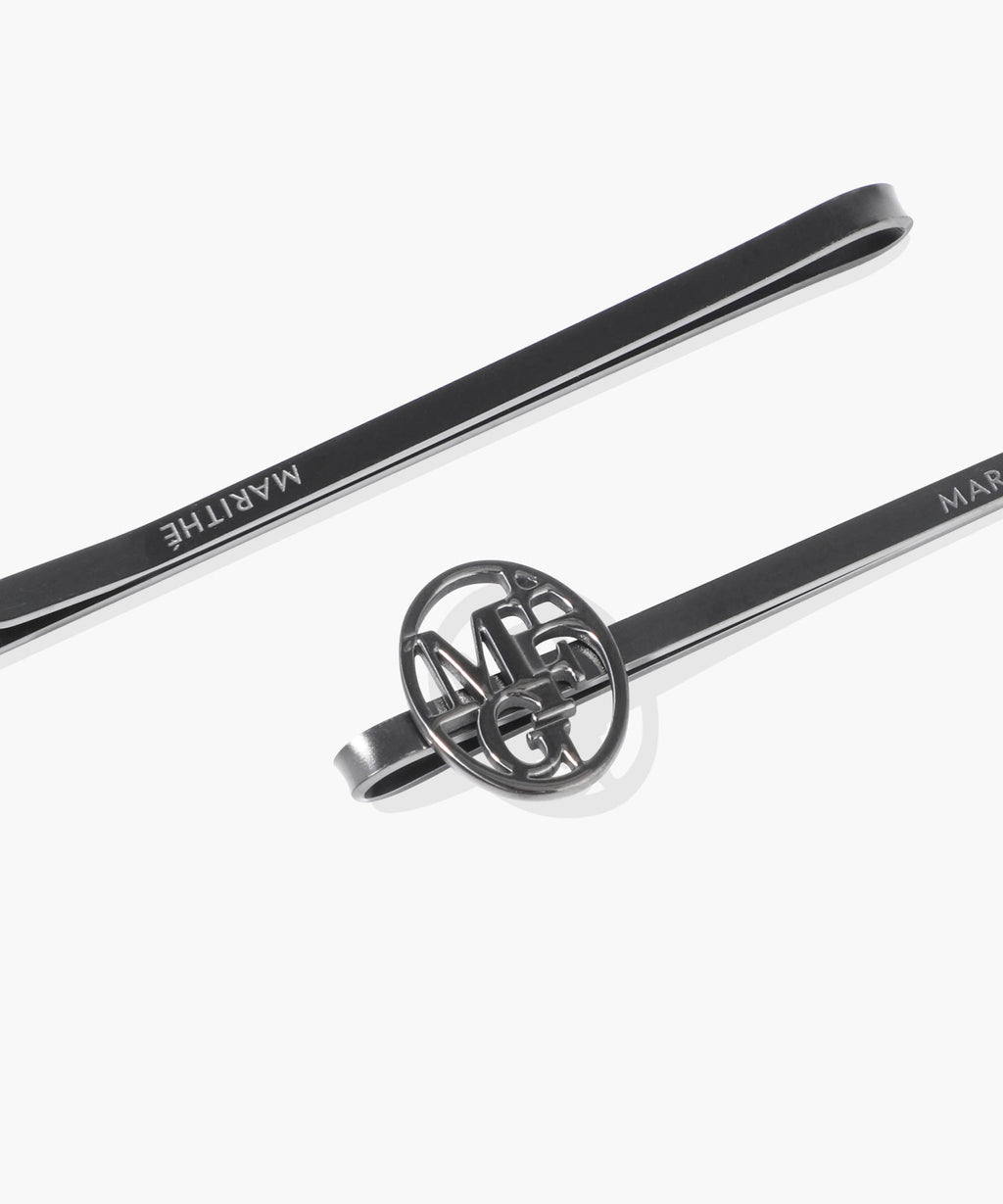 Marithe & Francois Girbaud - Circle Logo Slim Metal Hair Pin 2pack (Metal) product image 2 | TRAB K-Fashion Australia