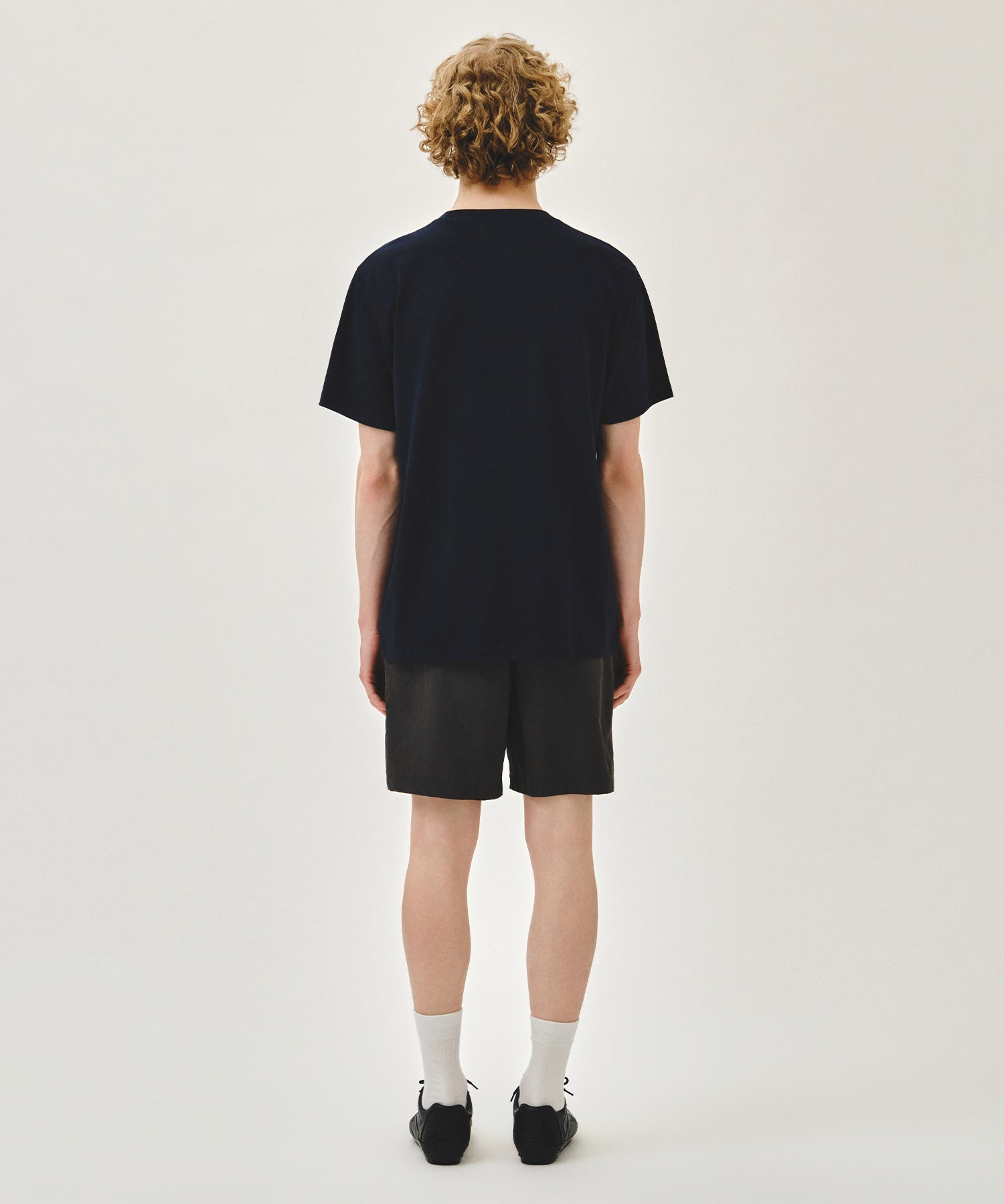 Marithe & Francois Girbaud - Logo Tee+nylon Shorts Set-up (Navy) product image 2 | TRAB K-Fashion Australia