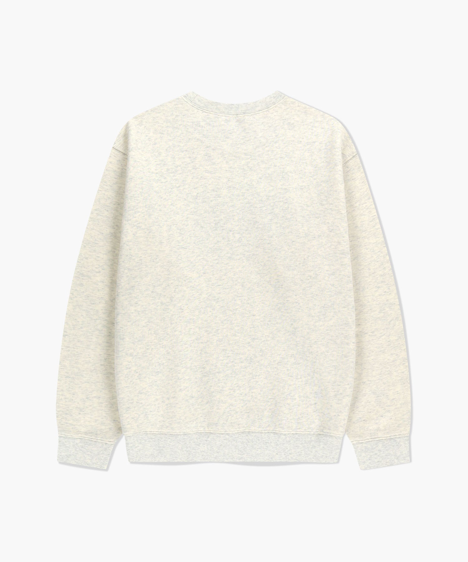 Marithe & Francois Girbaud - Stitch Classic Logo Sweatshirt (brushed) (Oatmeal) product image 2 | TRAB K-Fashion Australia