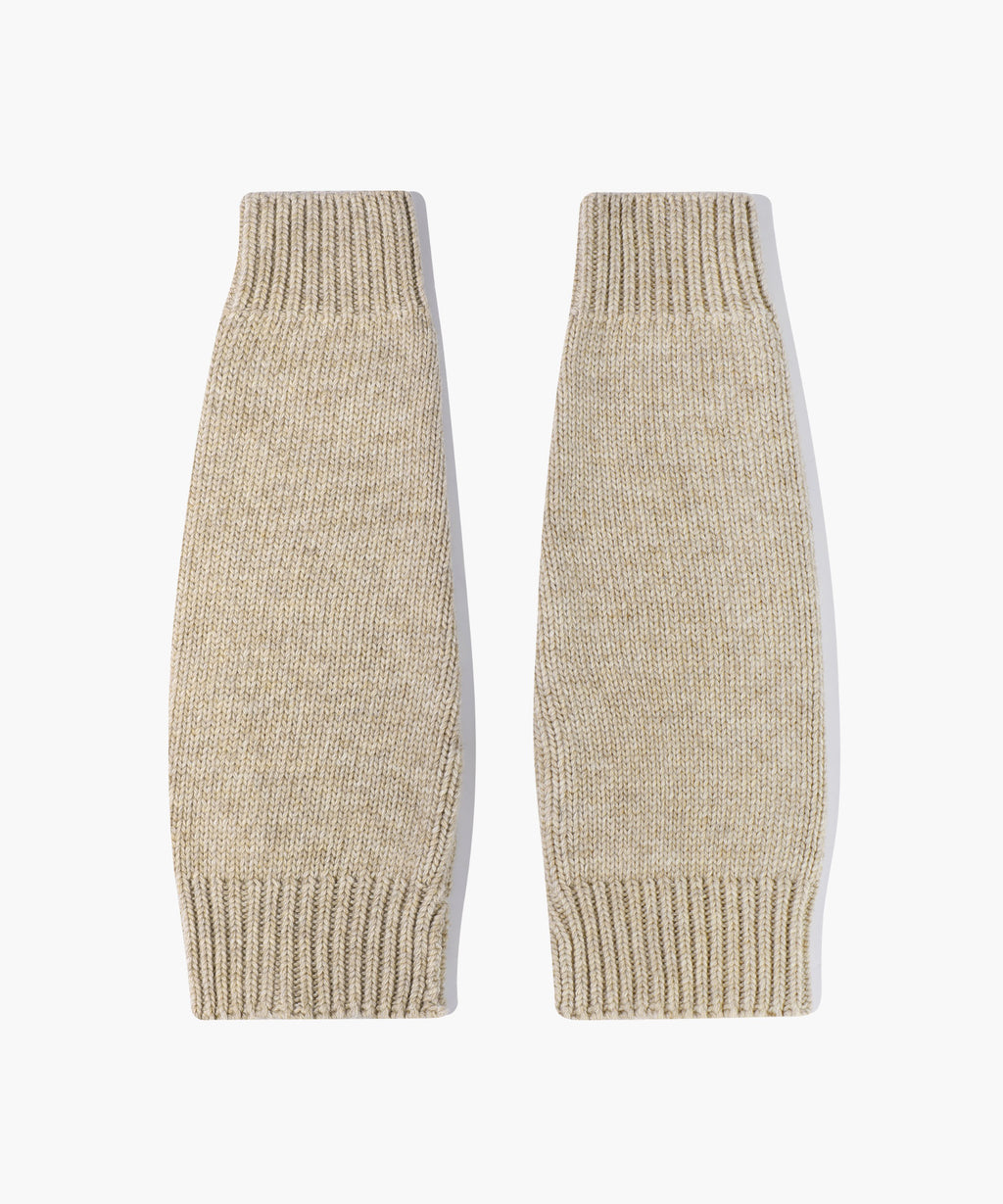 Marithe & Francois Girbaud - Knit Leg Warmer (Beige) product image 2 | TRAB K-Fashion Australia