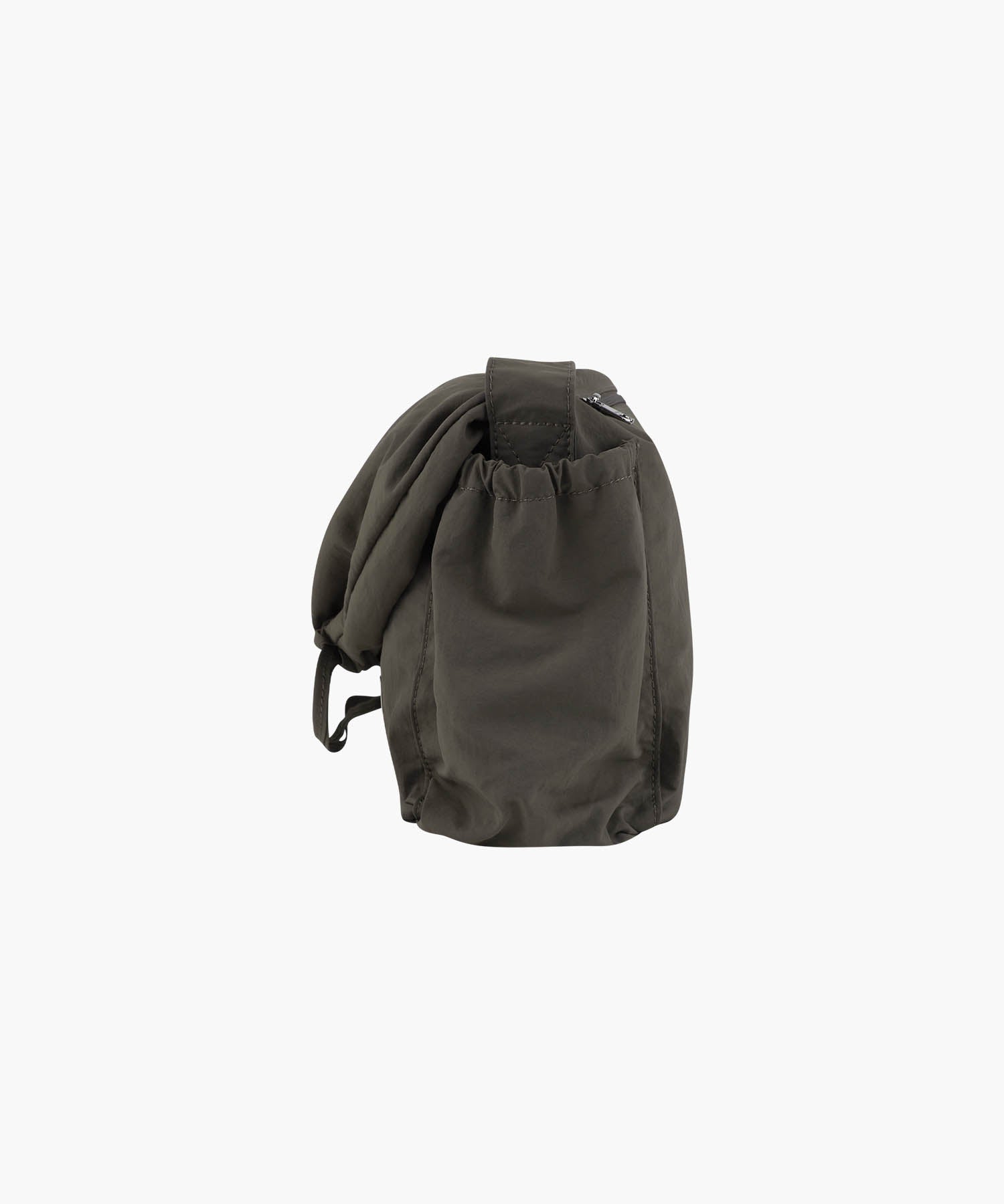Marithe & Francois Girbaud - Classic Logo String Nylon Cross Bag (Khaki) product image 2 | TRAB K-Fashion Australia