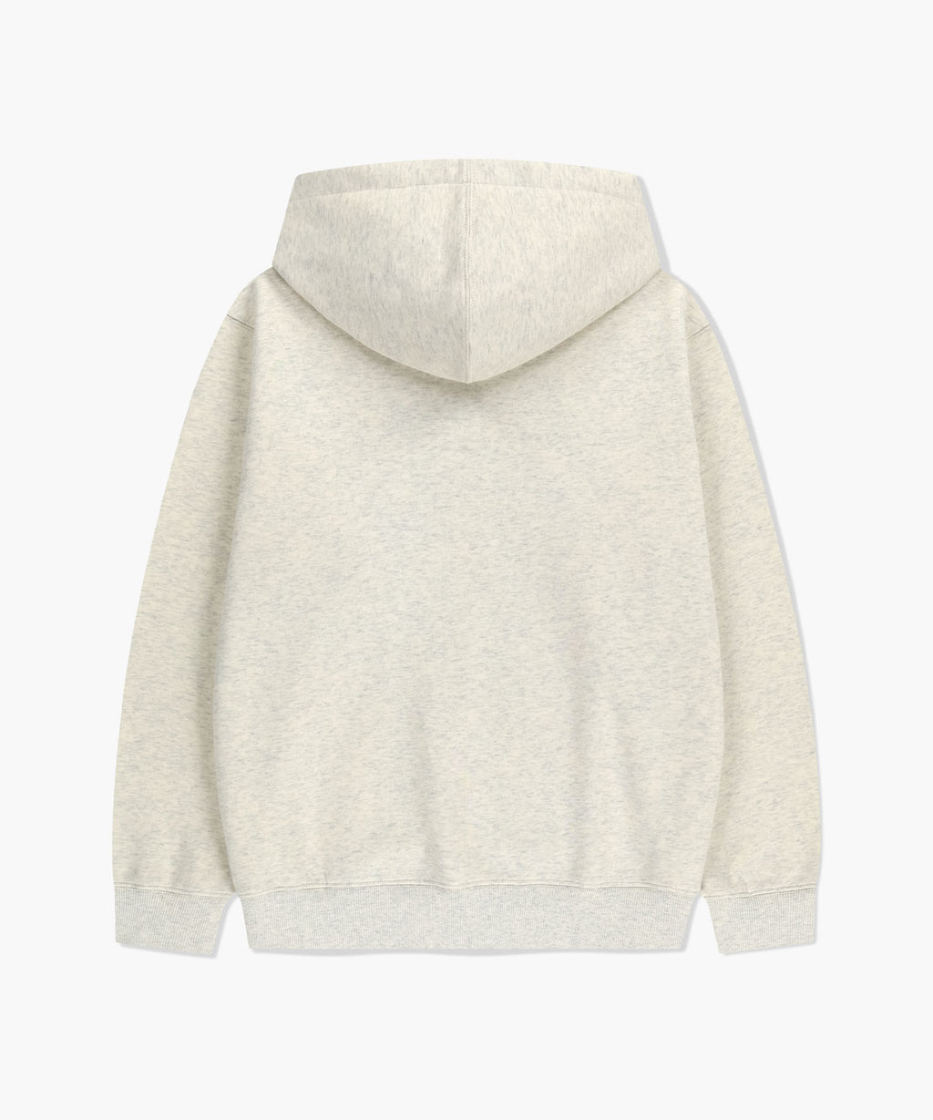 Marithe & Francois Girbaud - Vintage Logo Hoodie (brushed) (Oatmeal) product image 2 | TRAB K-Fashion Australia