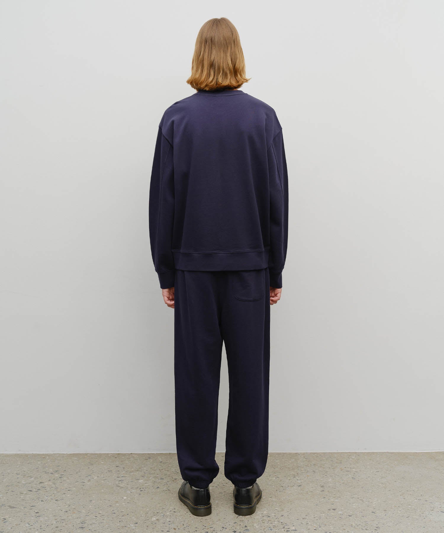 Marithe & Francois Girbaud - Regular Logo Sweat Set-up (Navy) product image 2 | TRAB K-Fashion Australia