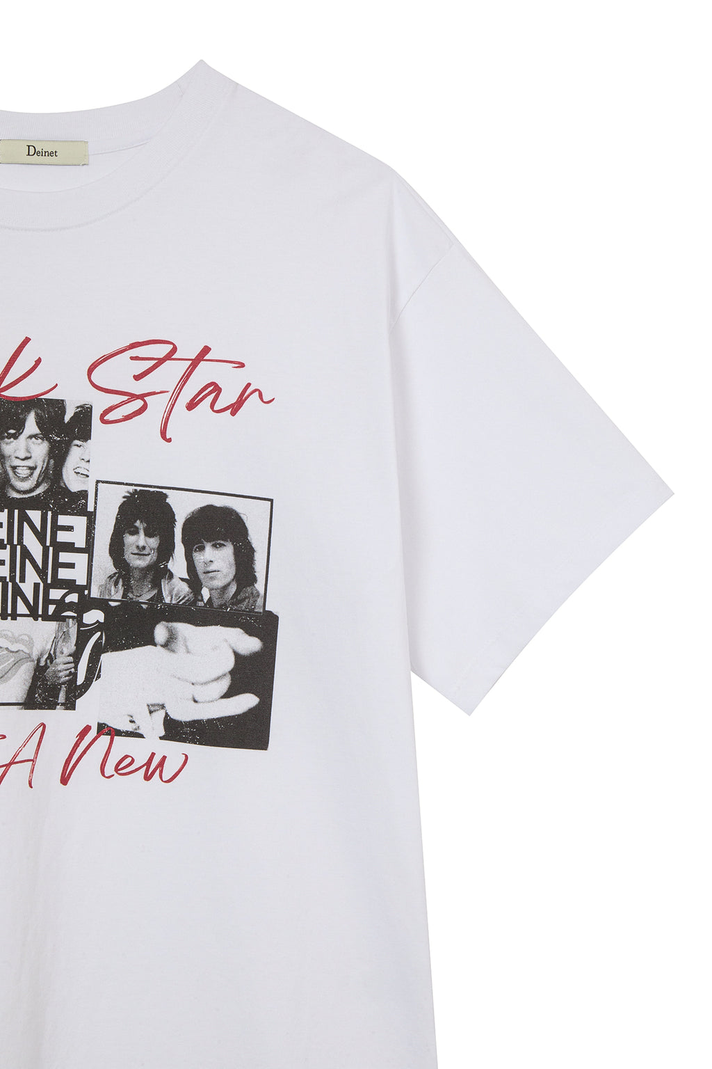 Deinet - Band Graphic T-Shirt (White) product image 10 | TRAB K-Fashion Australia