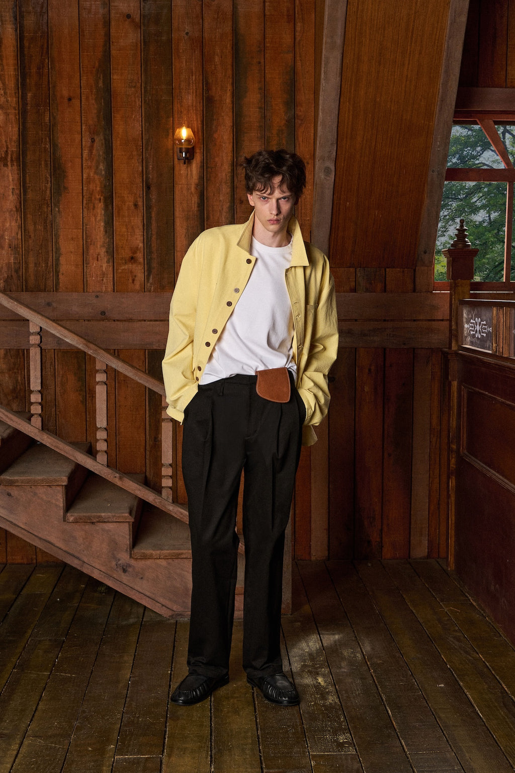 STU - Module Work Jacket (Pale Yellow) product image 5 | TRAB K-Fashion Australia