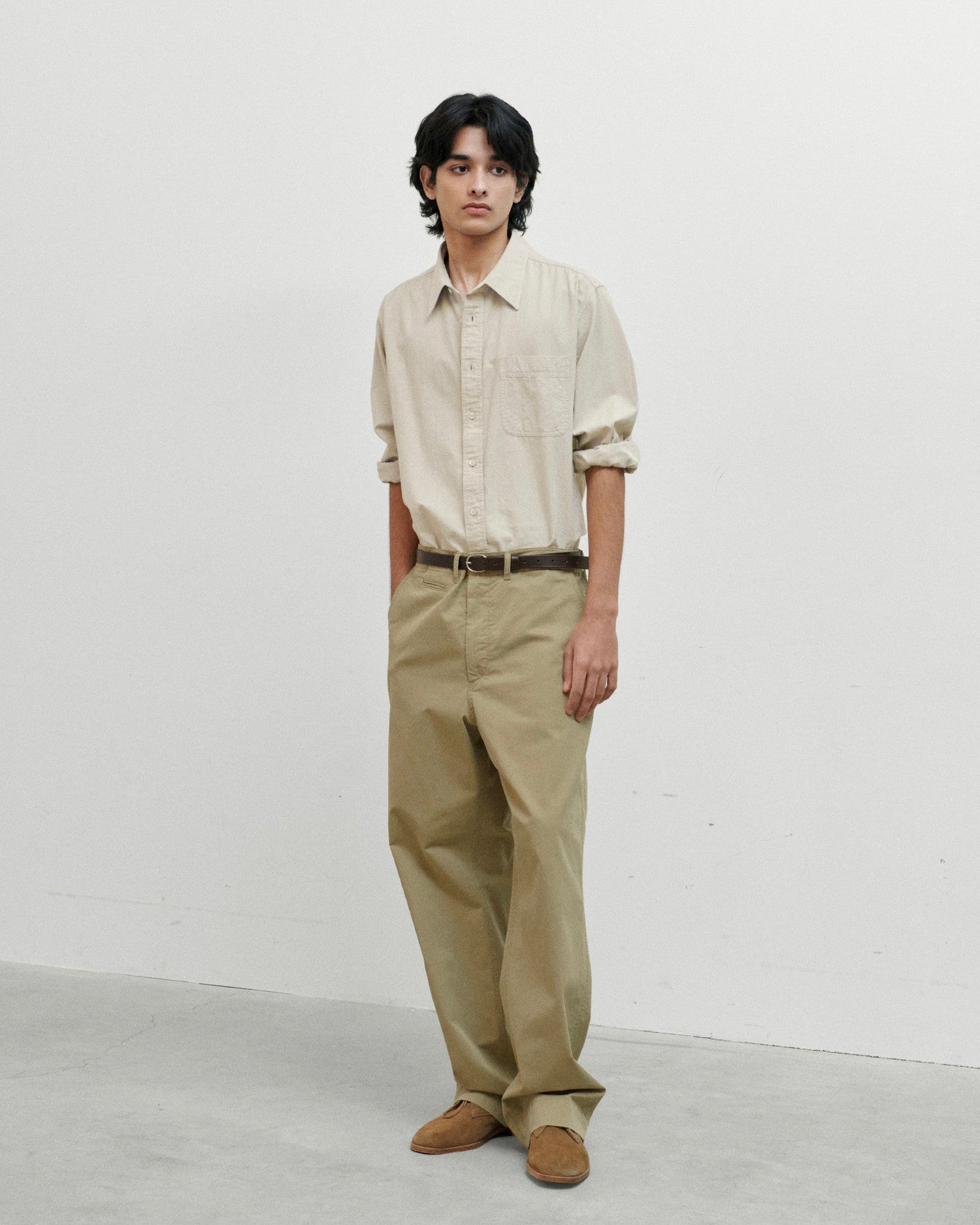 Brownyard - Vintage Cotton Pants (Beige) product image 1 | TRAB K-Fashion Australia