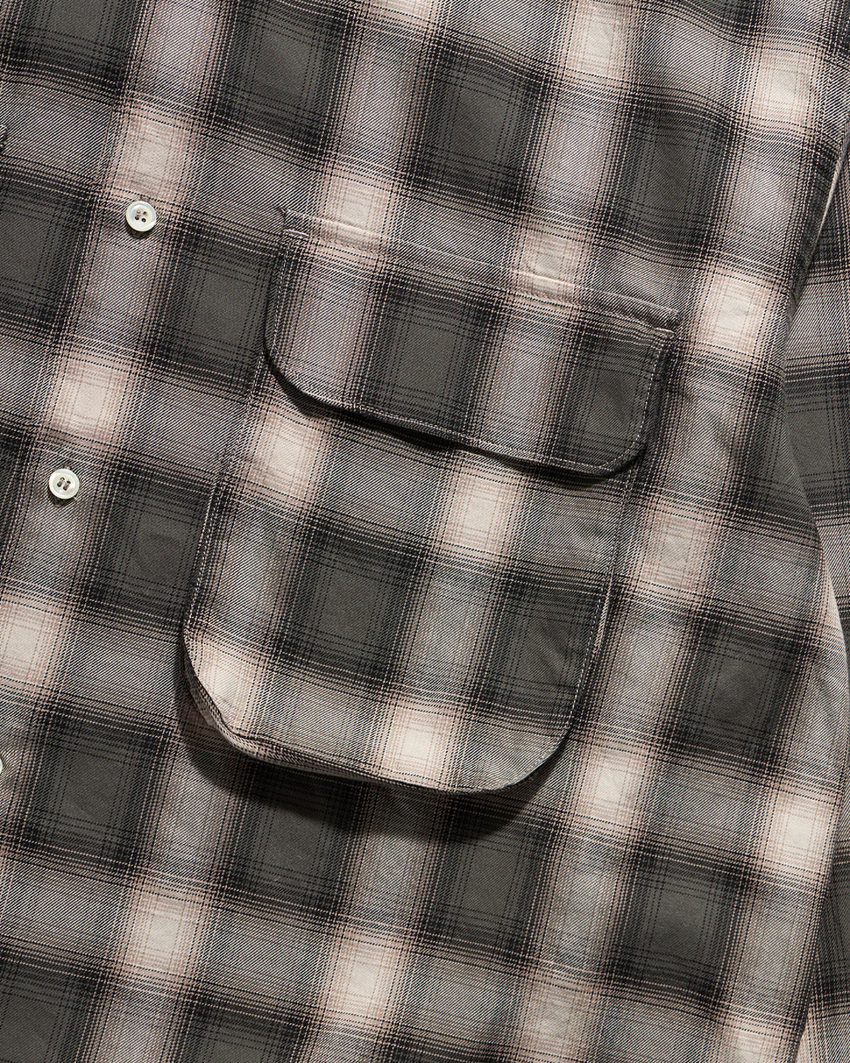 Eastlogue - Comfy Wide Shirts (Green Ombre Check) product image 4 | TRAB K-Fashion Australia