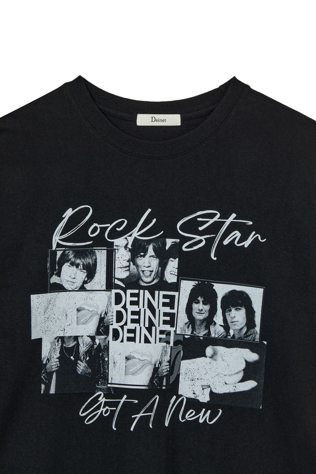 Deinet - Band Graphic T-Shirt (Black) product image 3 | TRAB K-Fashion Australia
