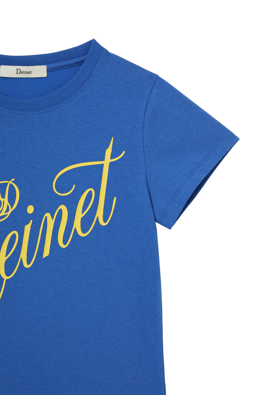 Deinet - Rose Typo Graphic T-Shirt (Blue) product image 14 | TRAB K-Fashion Australia