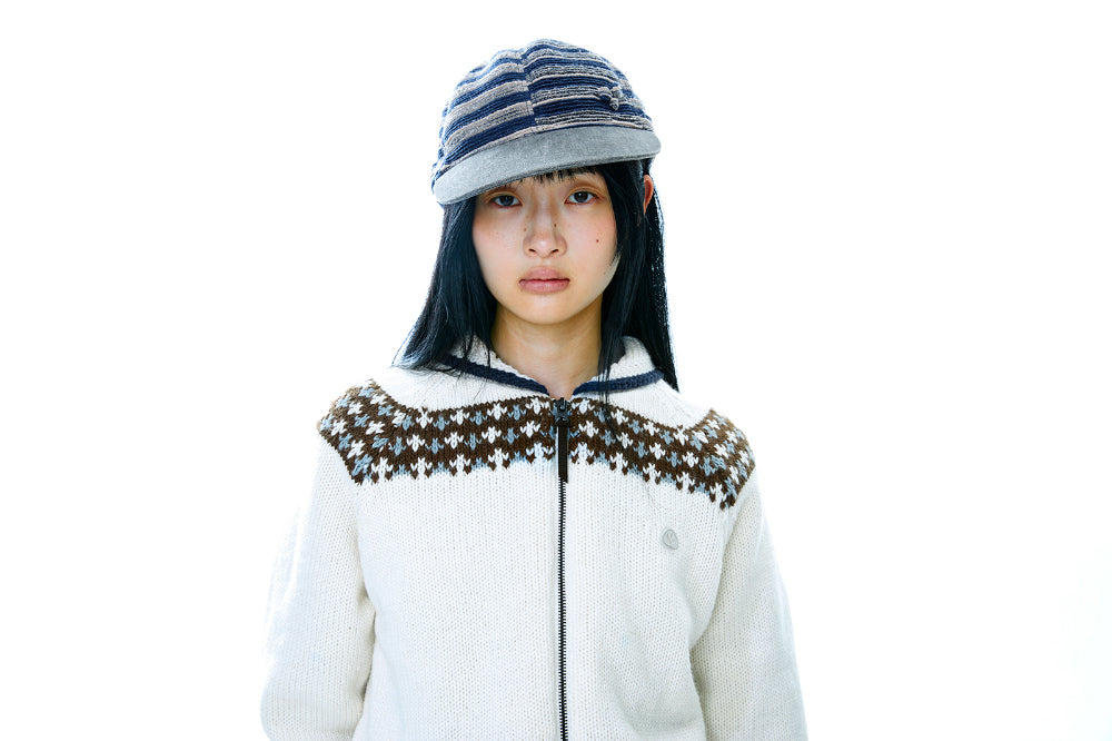 Coyseio - Mossy Cowichan Knit Jacket (Ivory) product image 9 | TRAB K-Fashion Australia