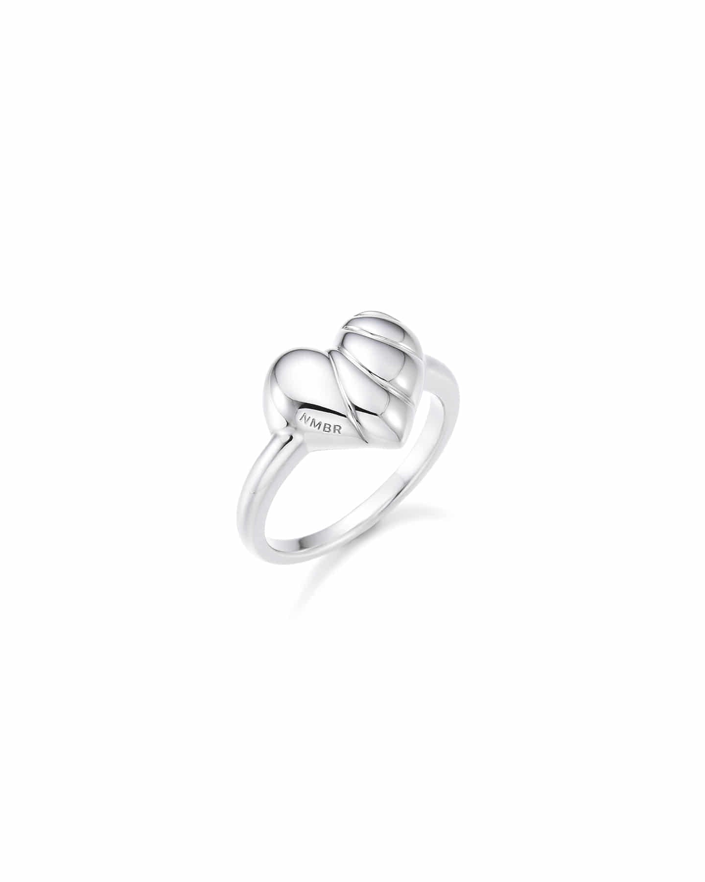 Numbering - Wavy Heart Ring #8409 product image 4 | TRAB K-Fashion Australia